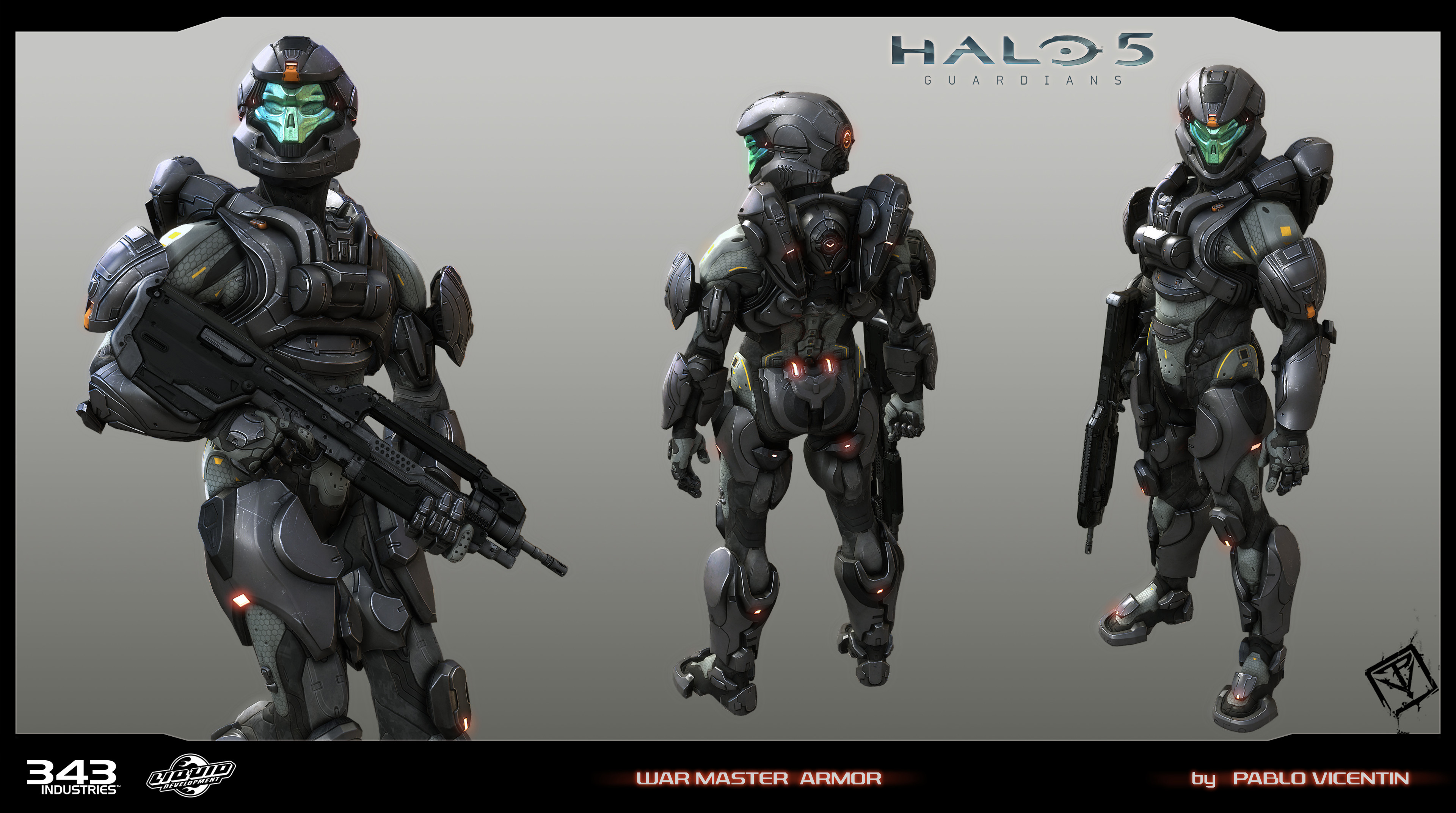 Halo 5 Guardians War Master Armor.