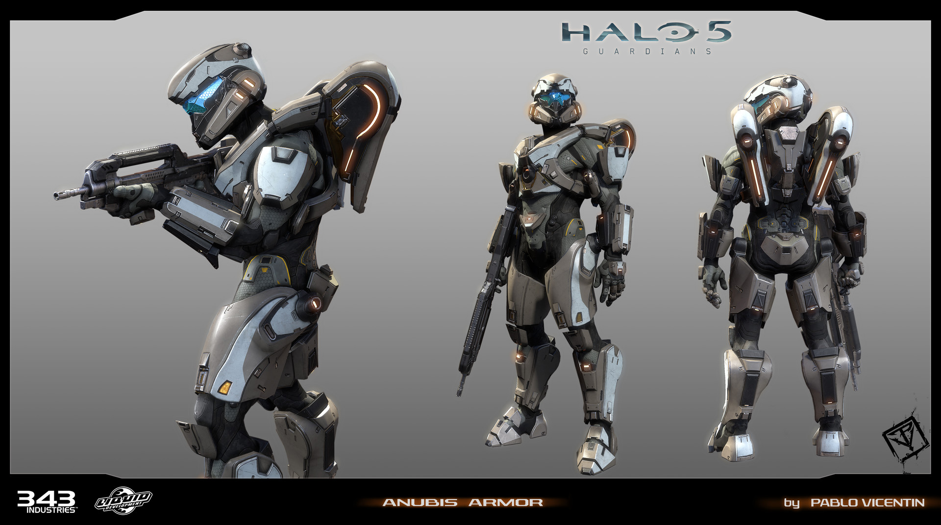 Halo 5 Guardians Anubis Armor.
