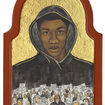 Jasmine iona brown trayvon martin icon