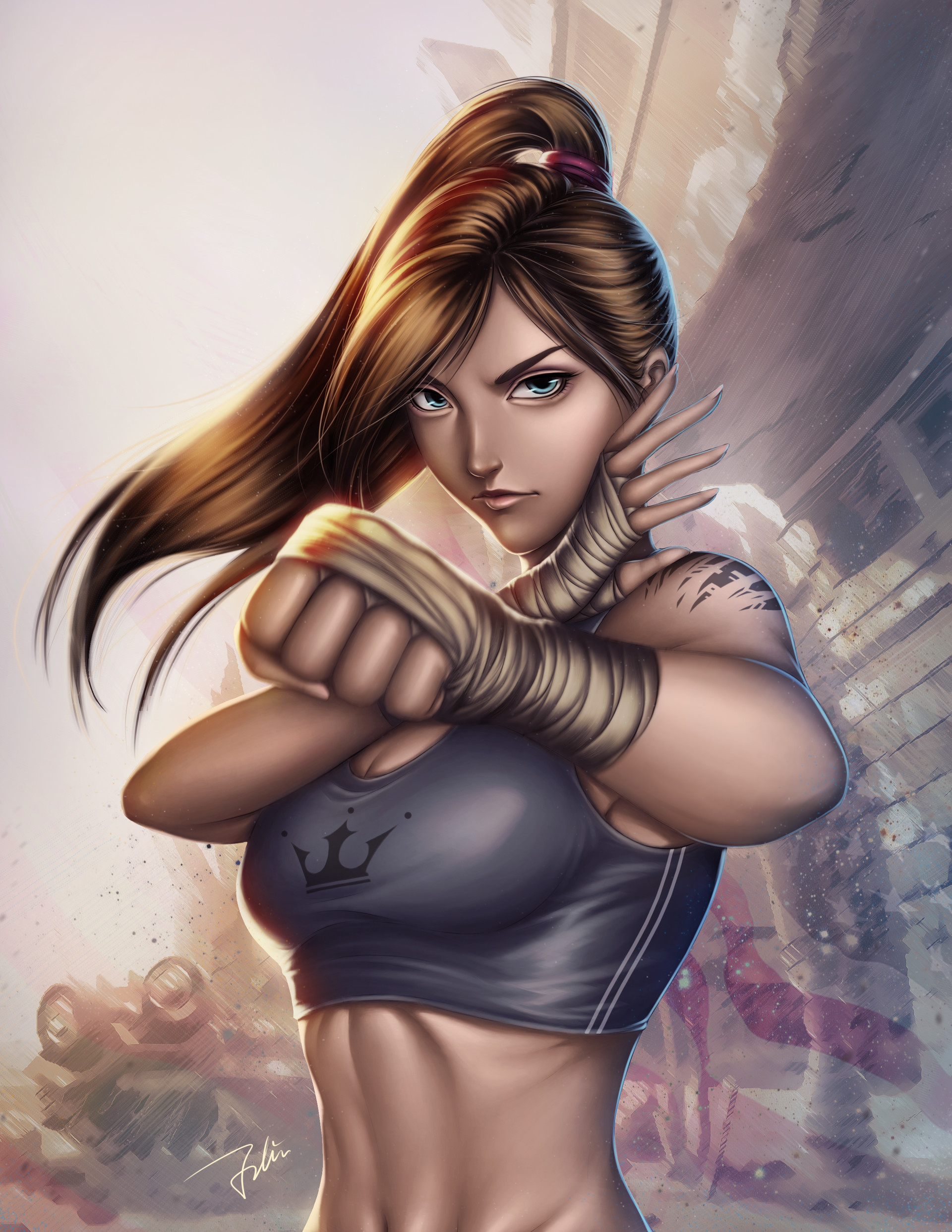 Fighter girl