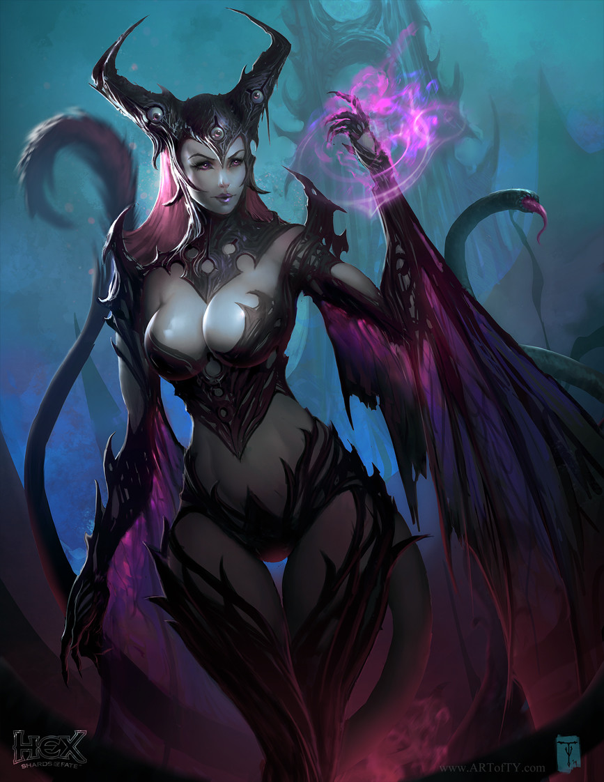 Artstation Succubus Tyler James