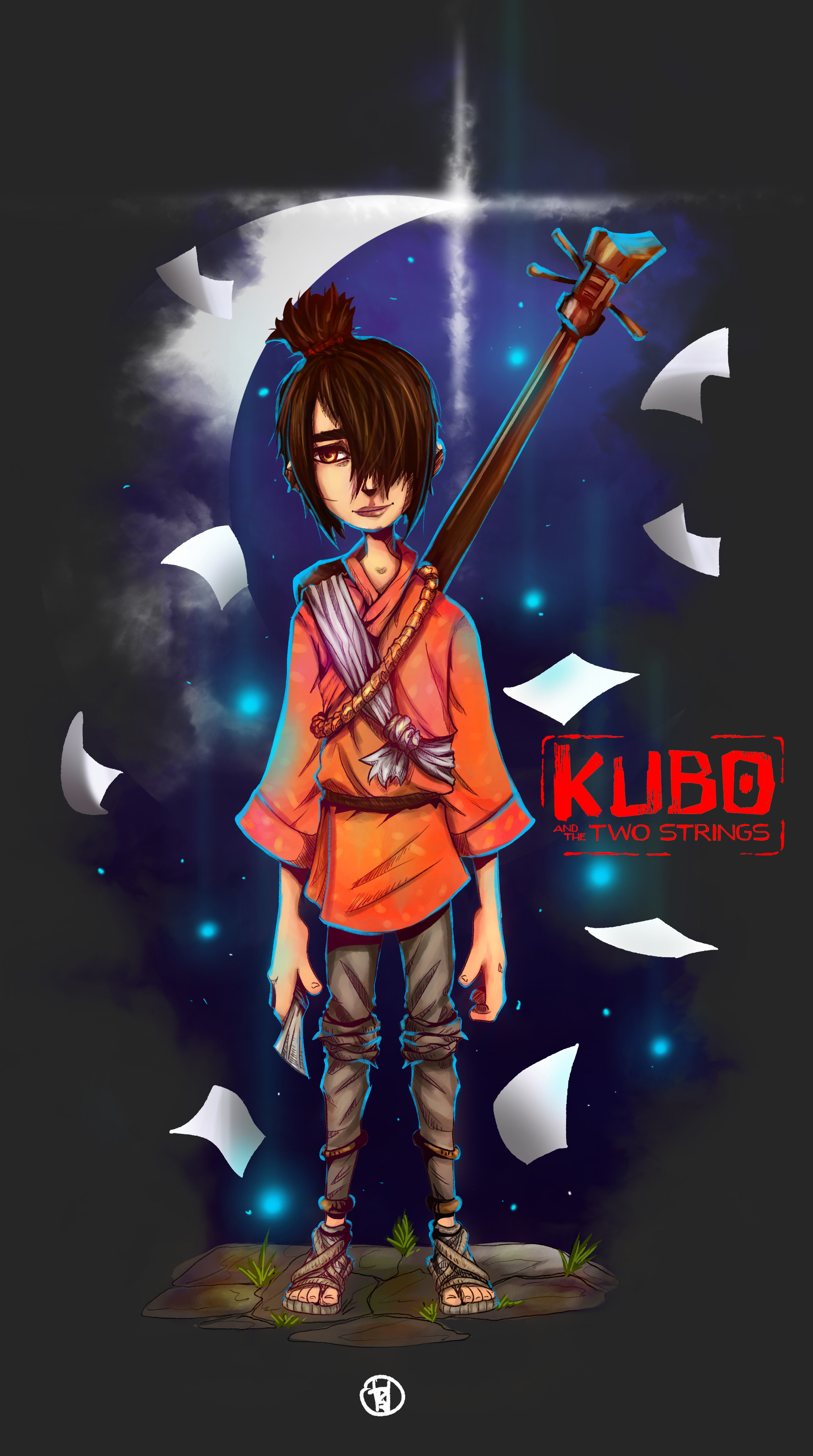 Artstation Kubo And The Two Strings Fanart Ranan Yeasin