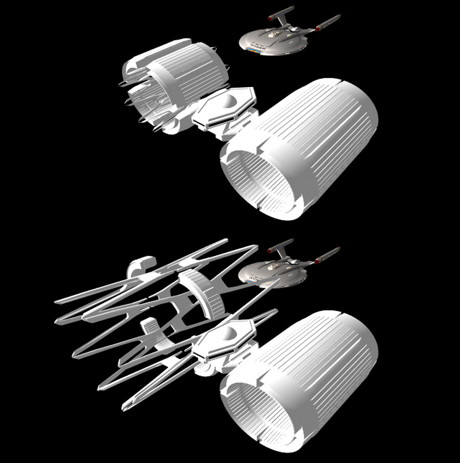 ArtStation Deadstop Station Concept Maleable Repair Dock