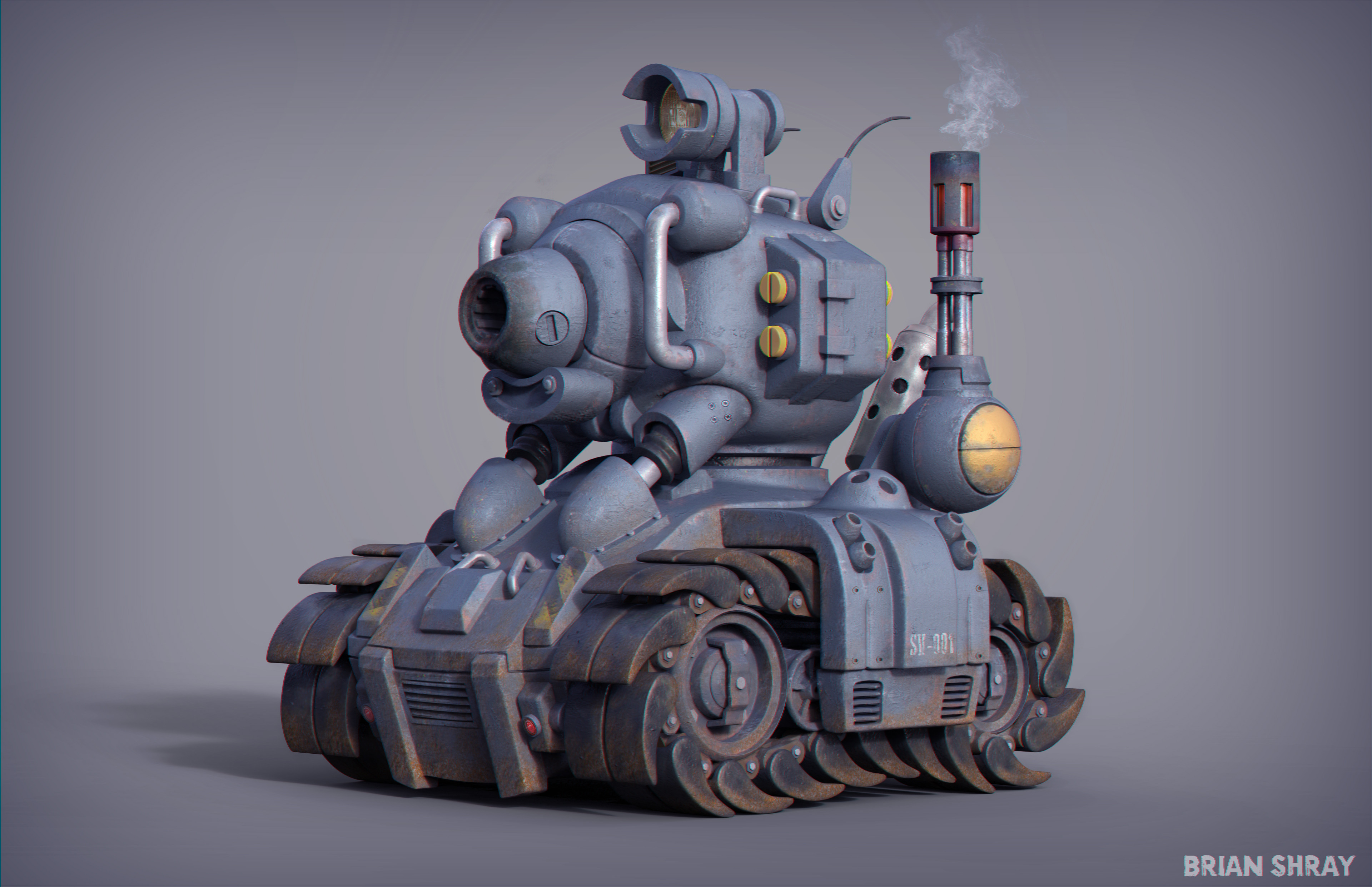 Metal Slug Tank - SV001 | Dirt Ridden Version
