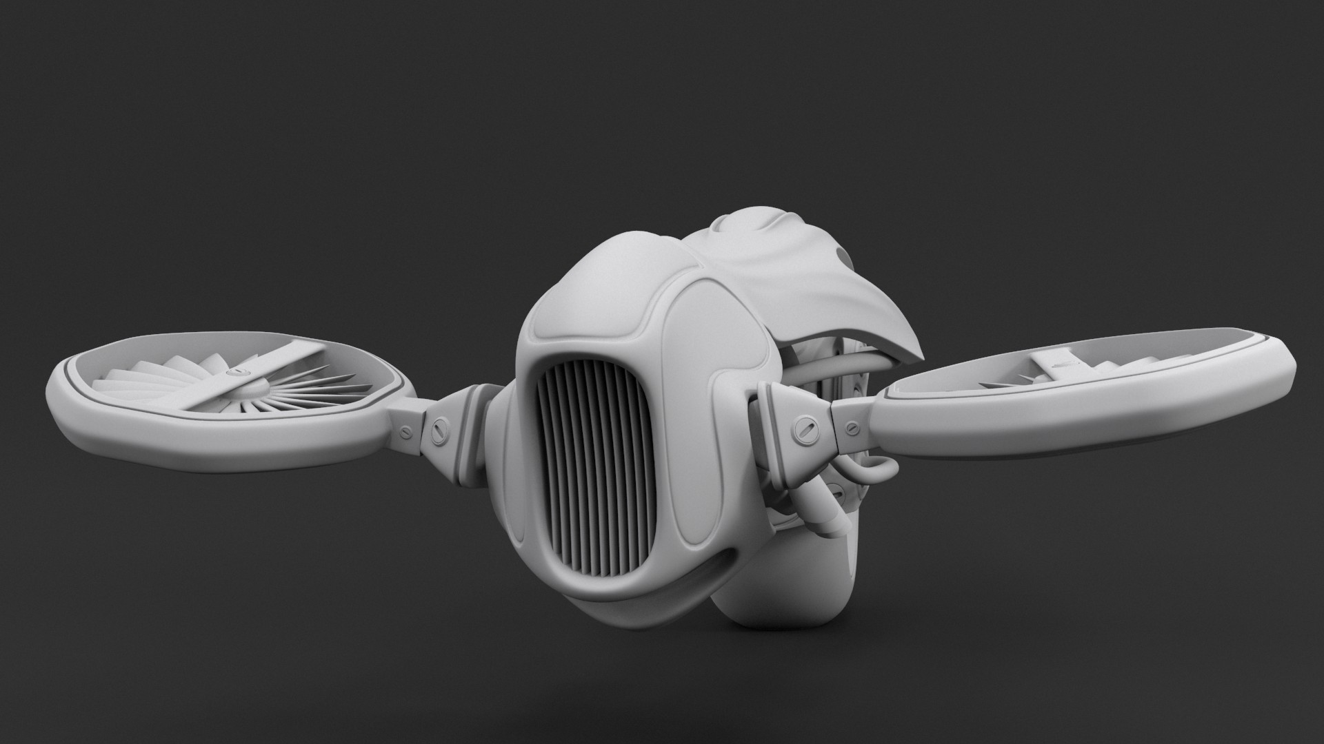 Hoverbike дизельпанк