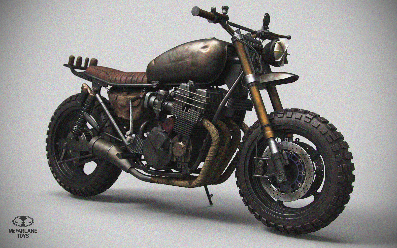 daryl on motorcycle pop