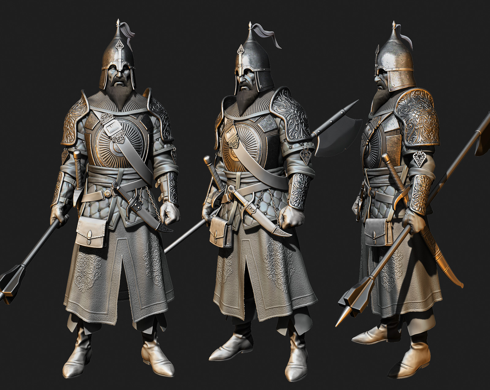 Artstation Arab Knight Georgi Georgiev