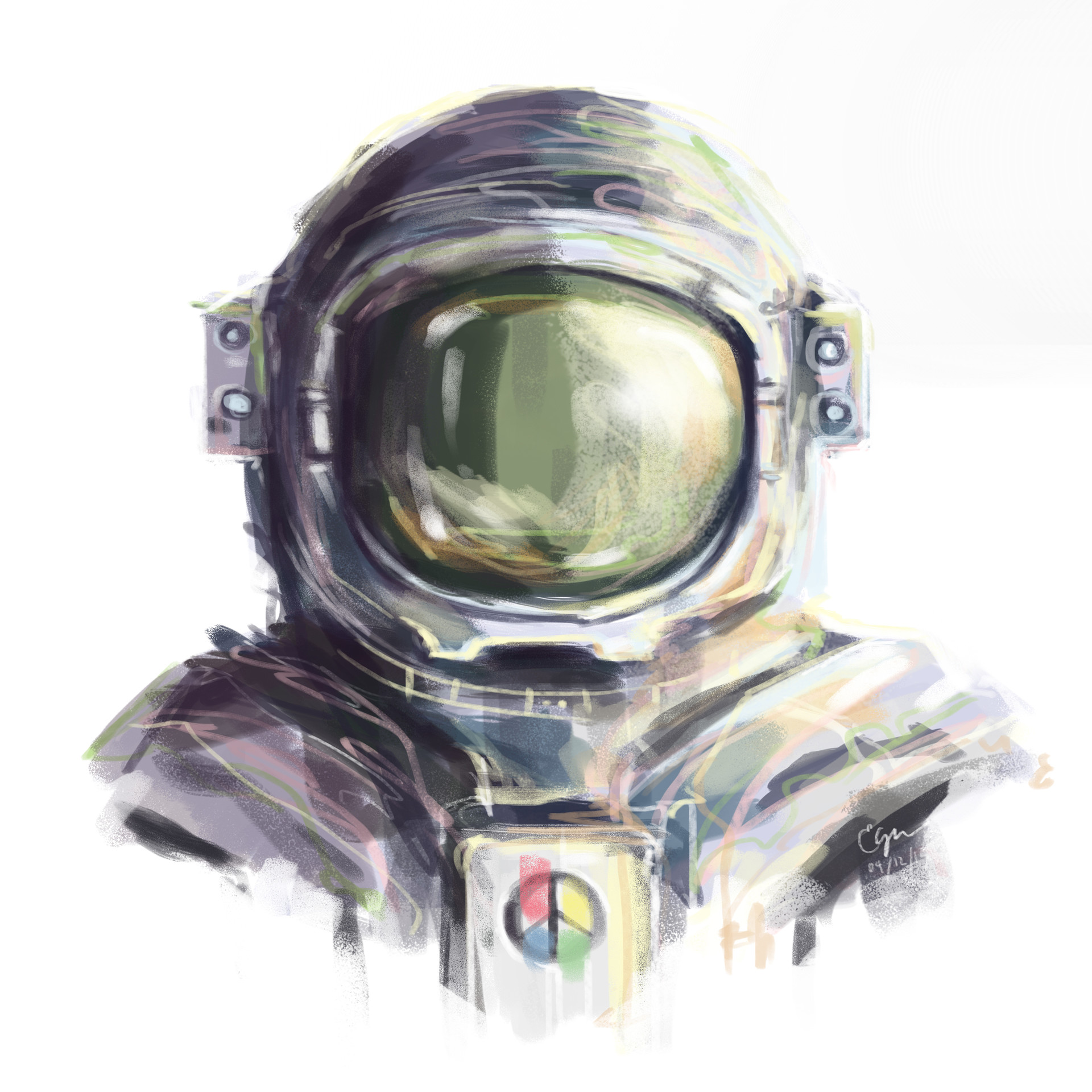 ArtStation - Head Peace Collection: Peace Astronaut