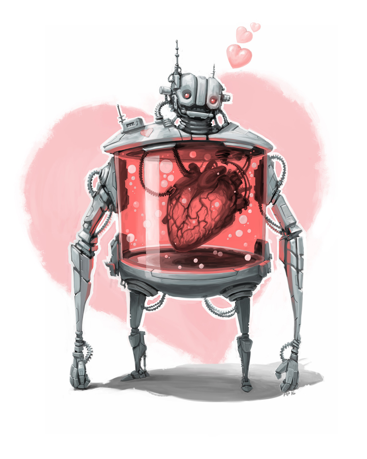 Valentines Robot