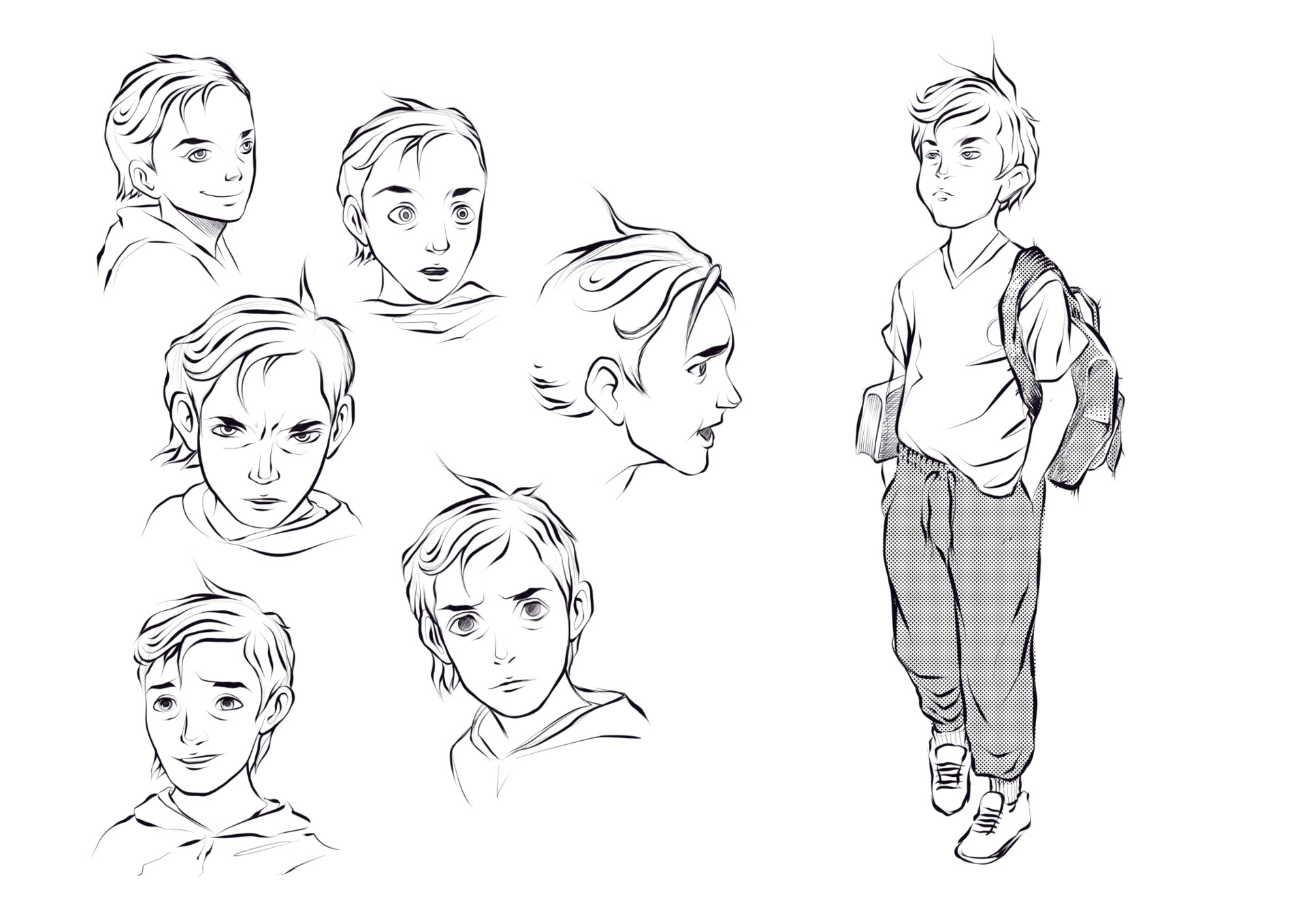 Artstation Concept Character Manga Ricardo Nask