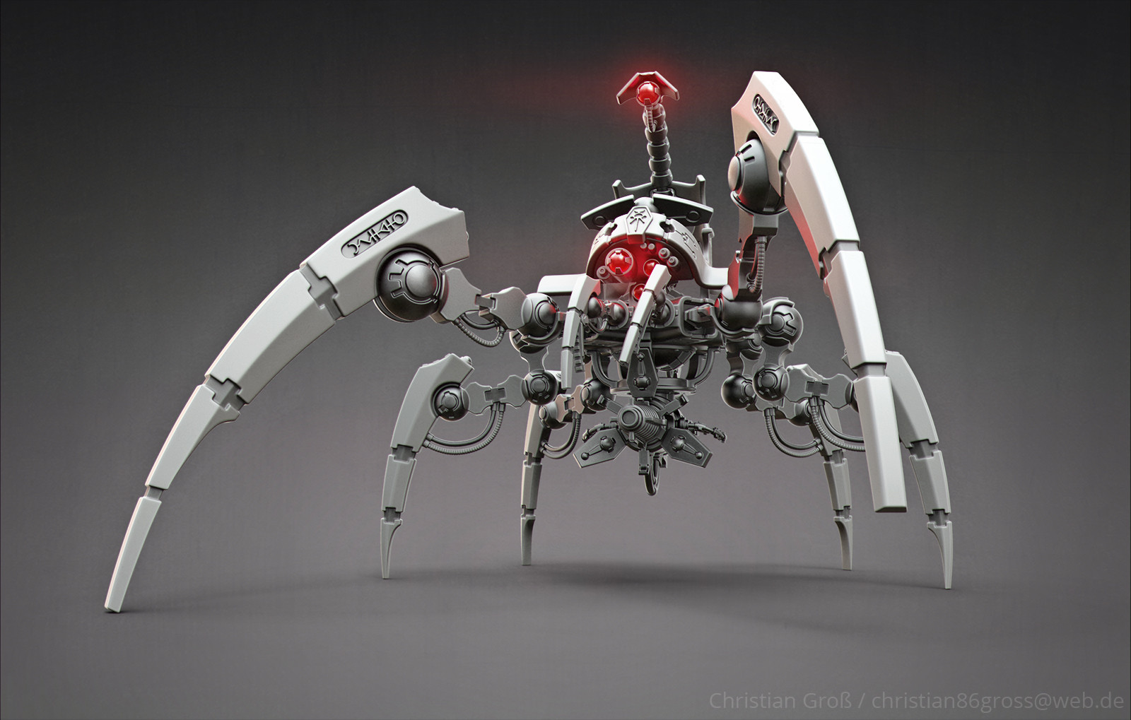 Christian Groß - Warhammer 40K Necron Triarch Stalker