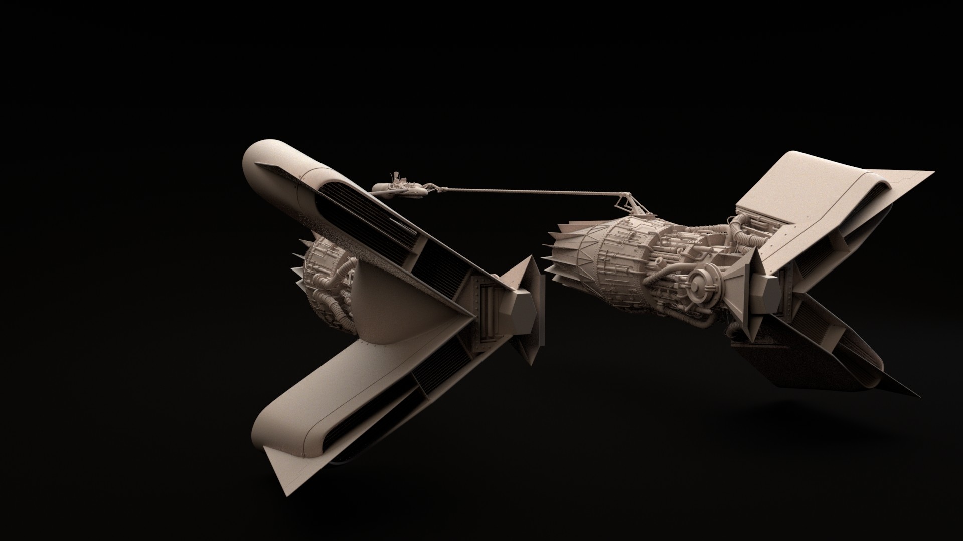 Artstation Star Wars Episode I Sebulba S Podracer Javier Mombiela