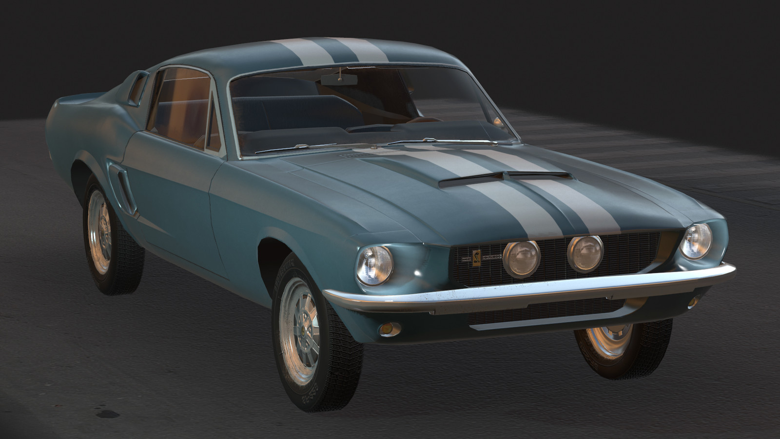 Shelby gt500 super Snake 1967 Mecum