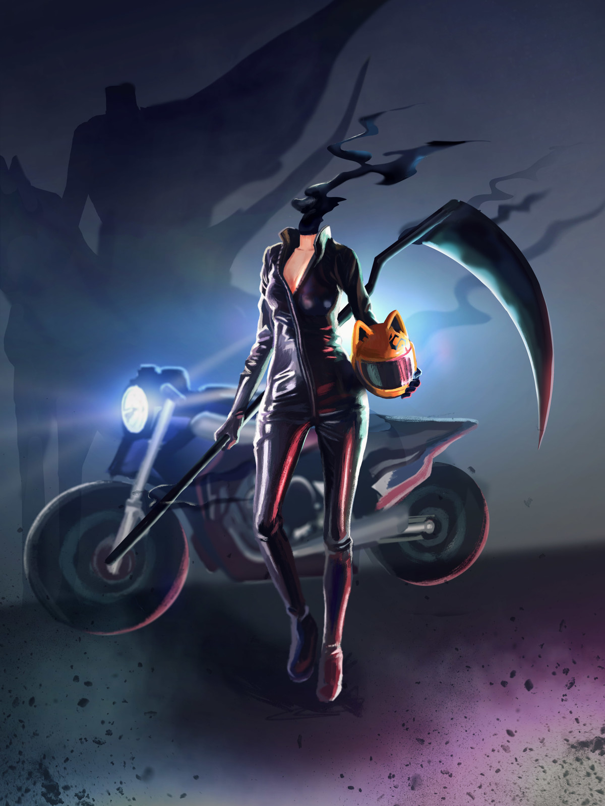 Artstation Celty Sturluson Study And Fan Art Phuong Anh Dang The following is a list of characters that appear in the light novel series durarara!!. artstation celty sturluson study and