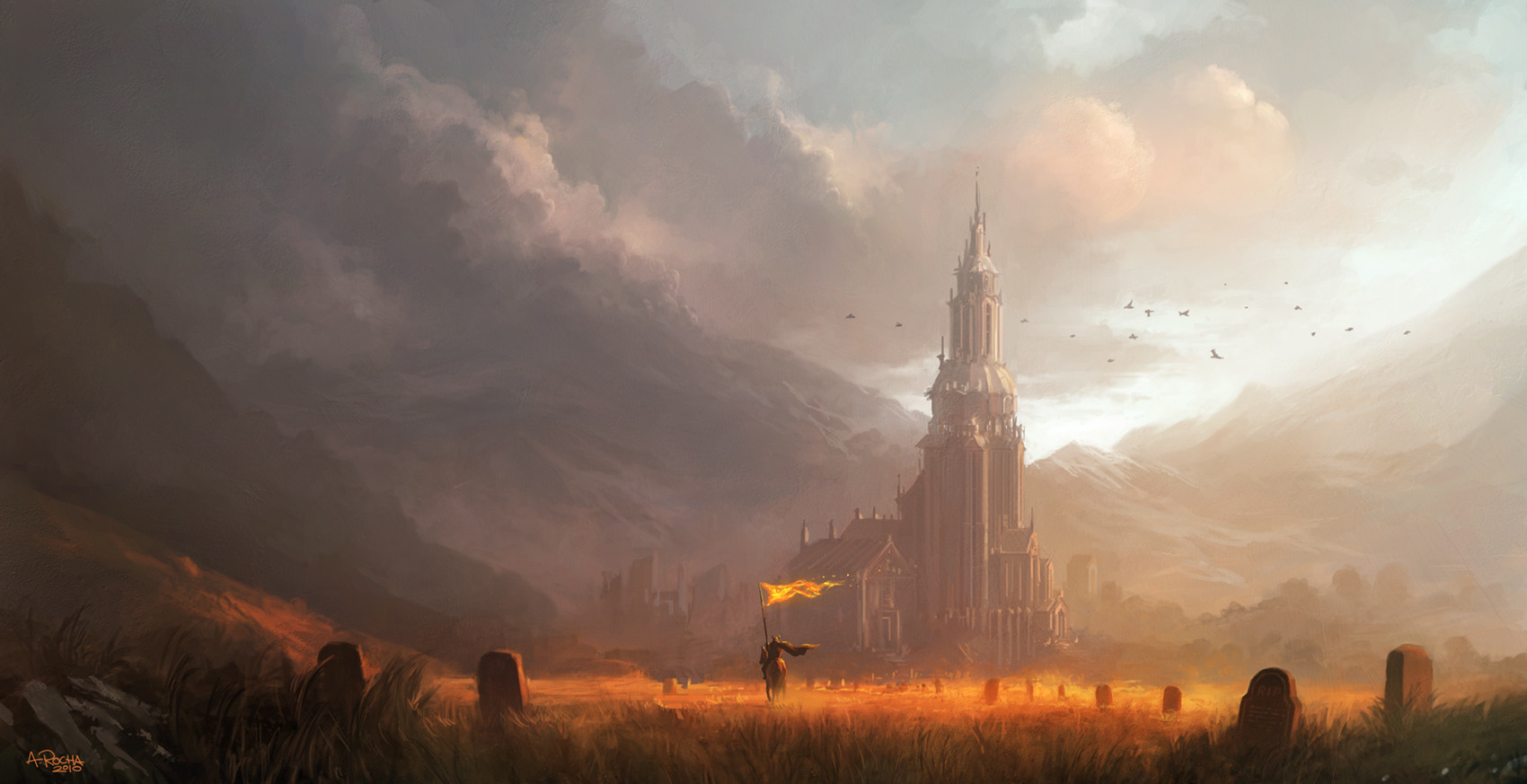 artstation fields of gold andreas rocha