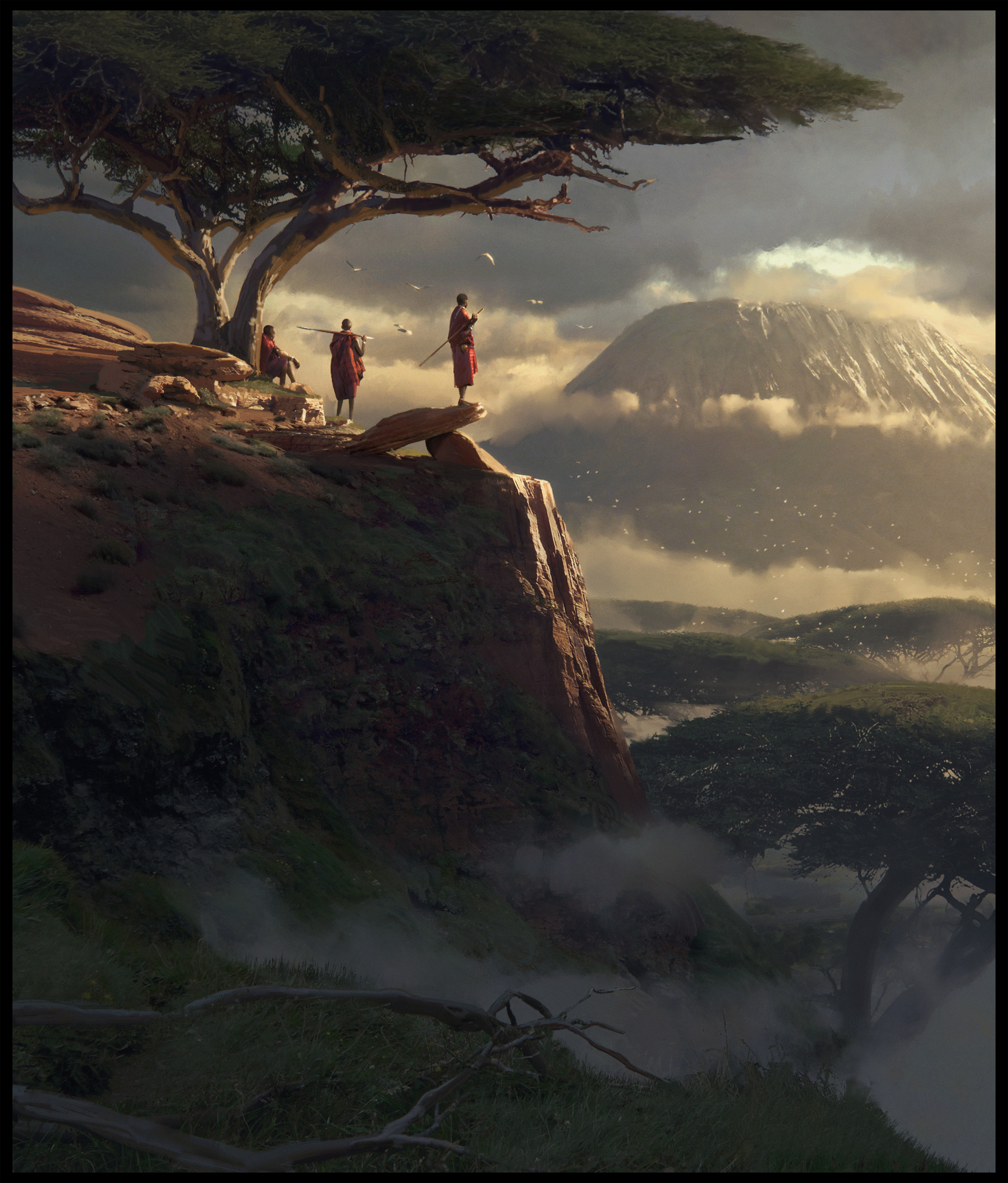 Artstation The Three Brothers Florent Lebrun