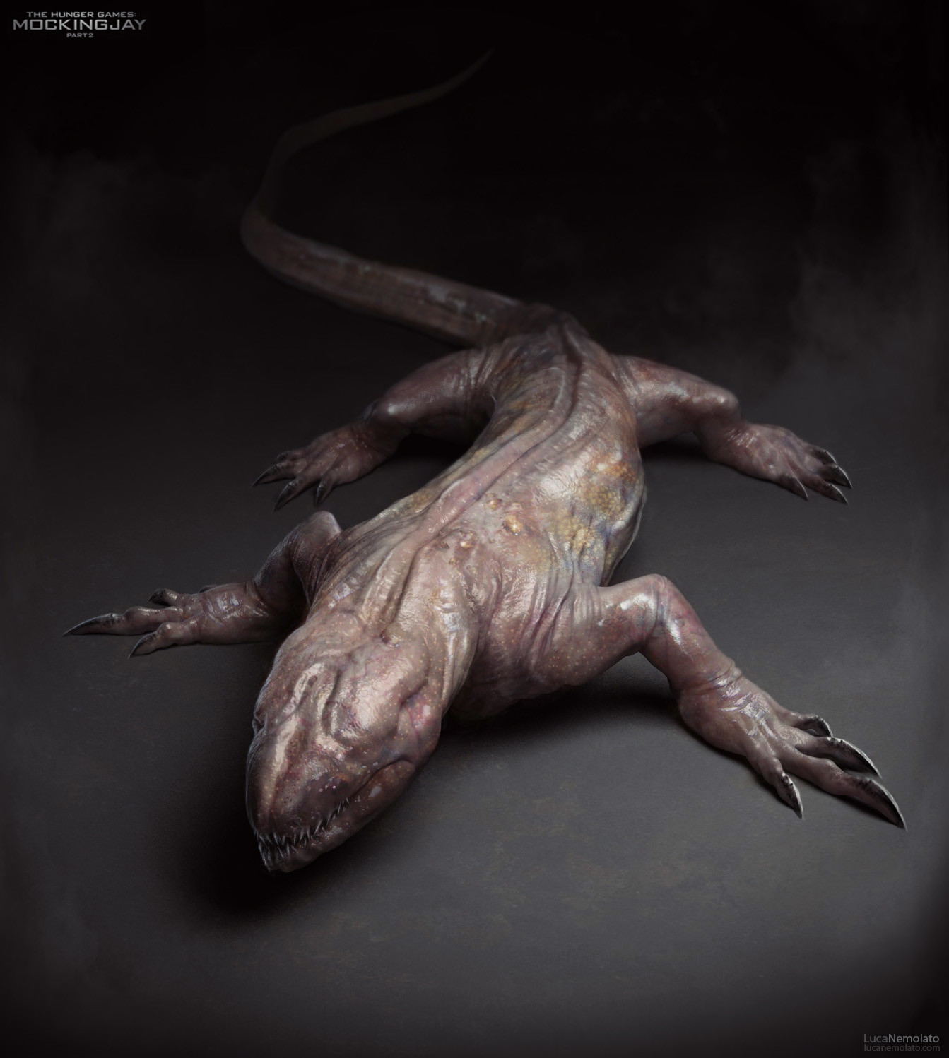 ArtStation The HungerGames Mockingjay Part2 Lizard Mutts development