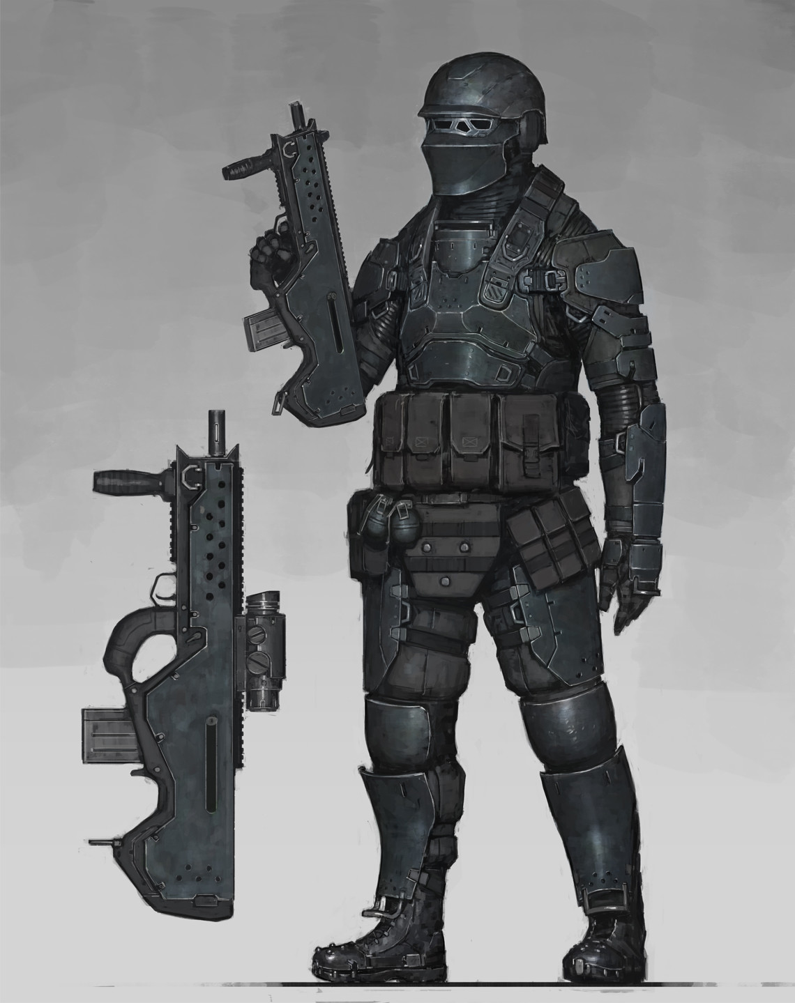 ArtStation - Special Unit Soldier