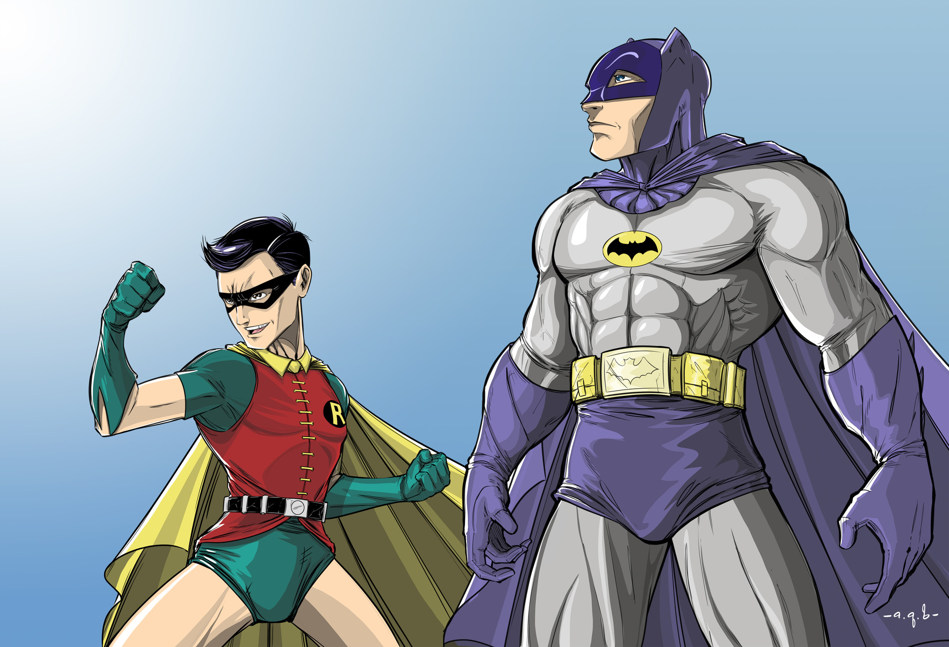 Batman And Robin Retro
