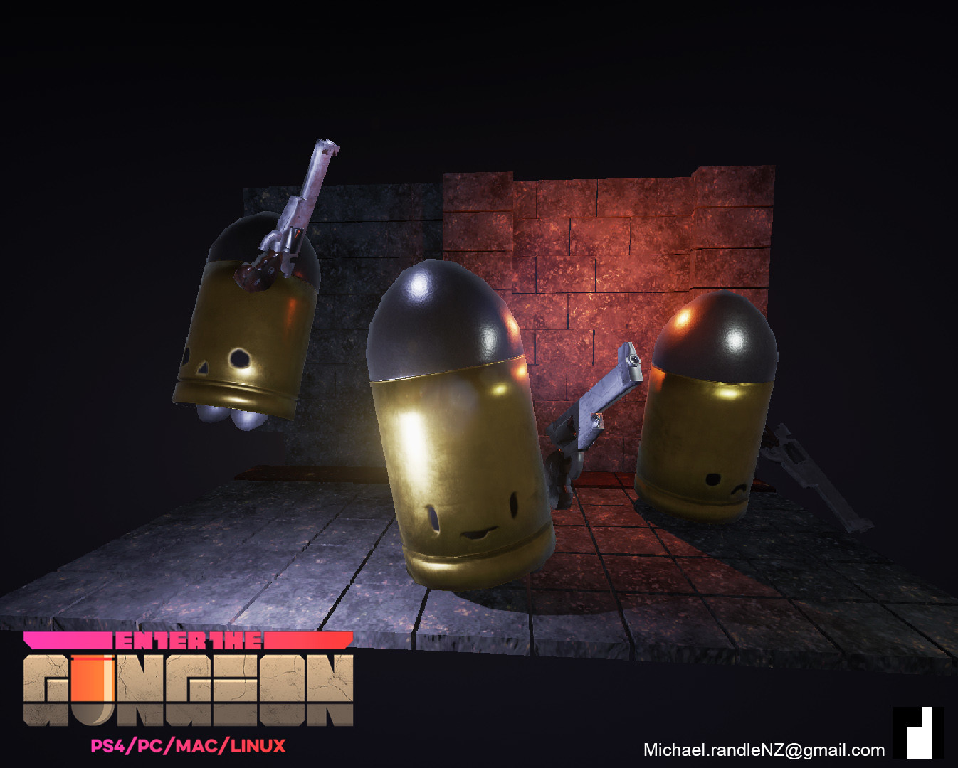 Artstation Enter The Gungeon Michael Randle