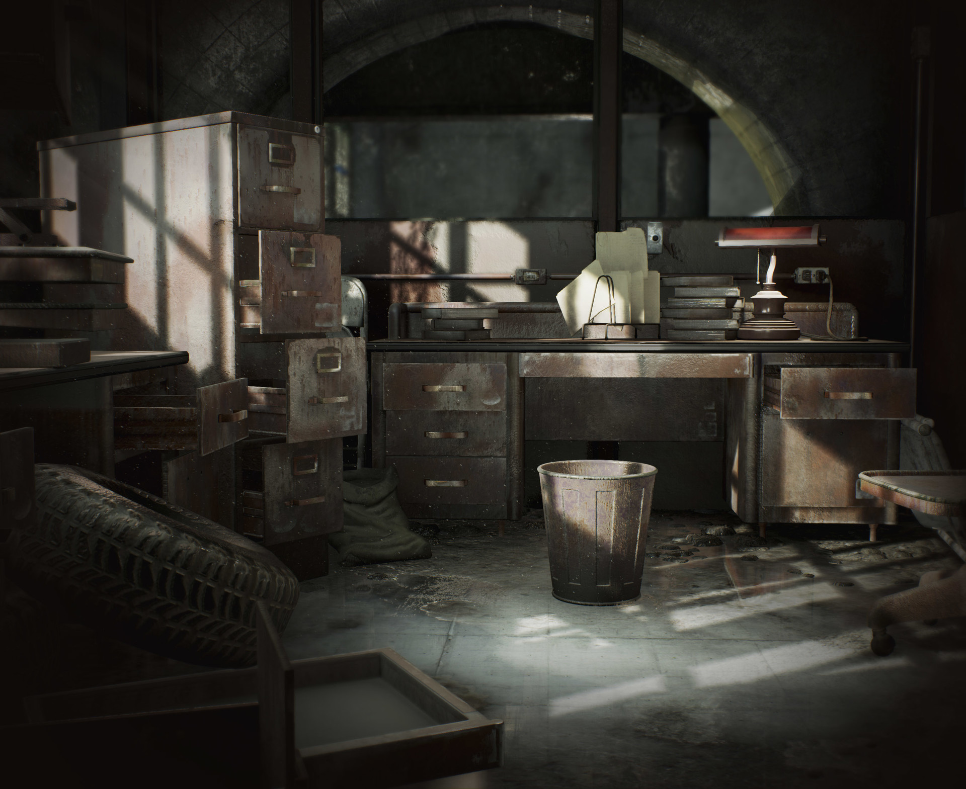 Ernesto Becerra - Abandoned Office (Update)