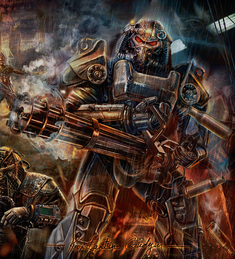 Konstantin Gudym Fallout art for Rev online