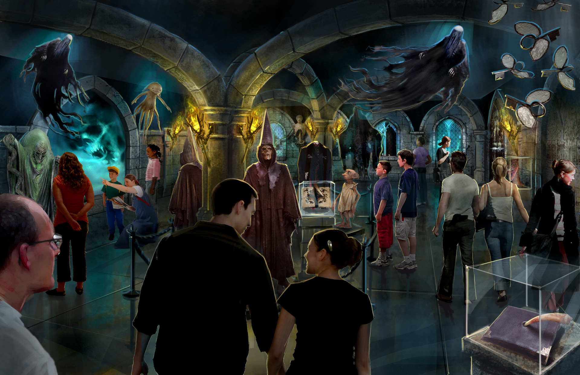 Artstation Exhibit Design Artwork Todd White