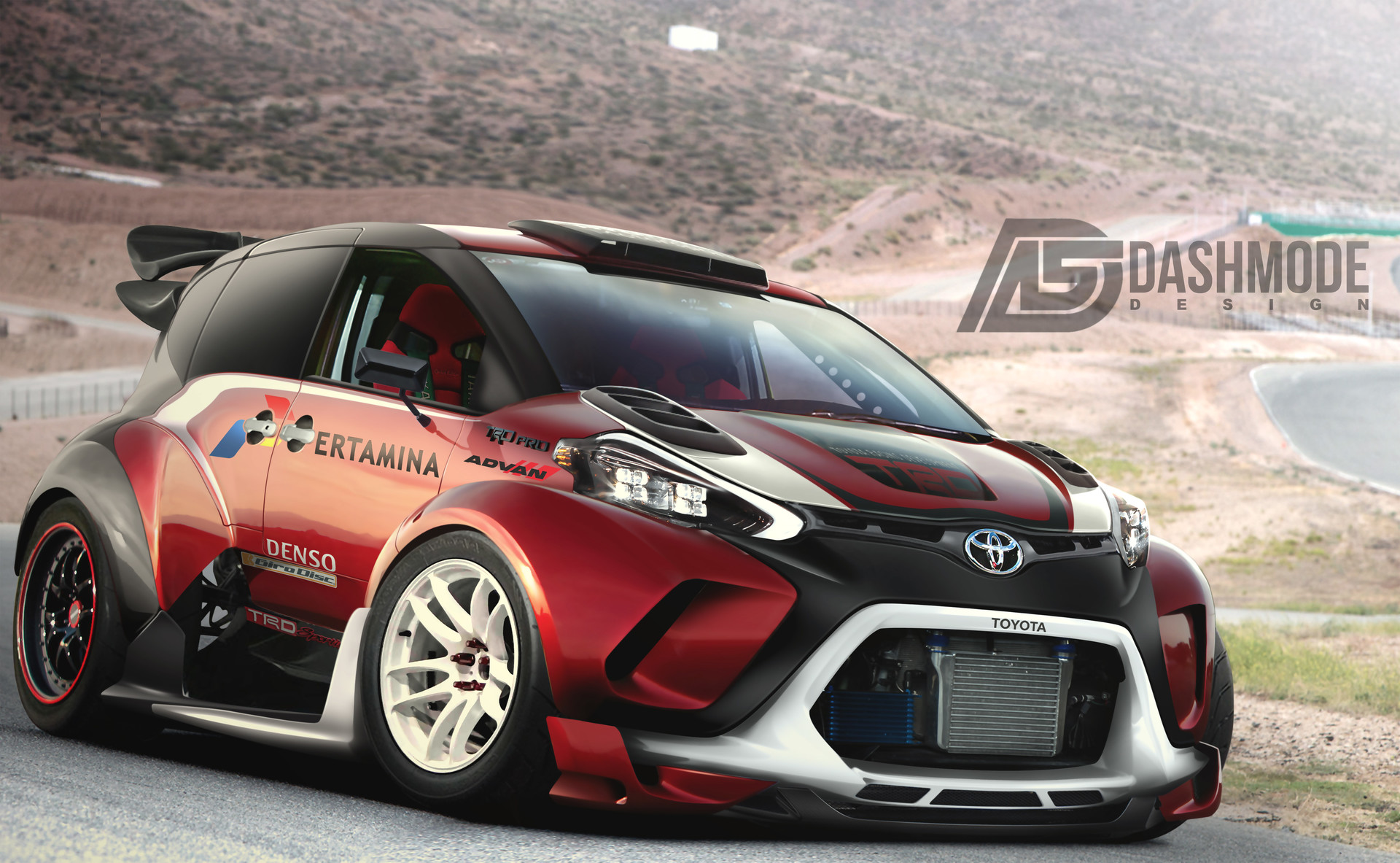 Artstation All New Toyota Sienta Diki Ahmad Sidik