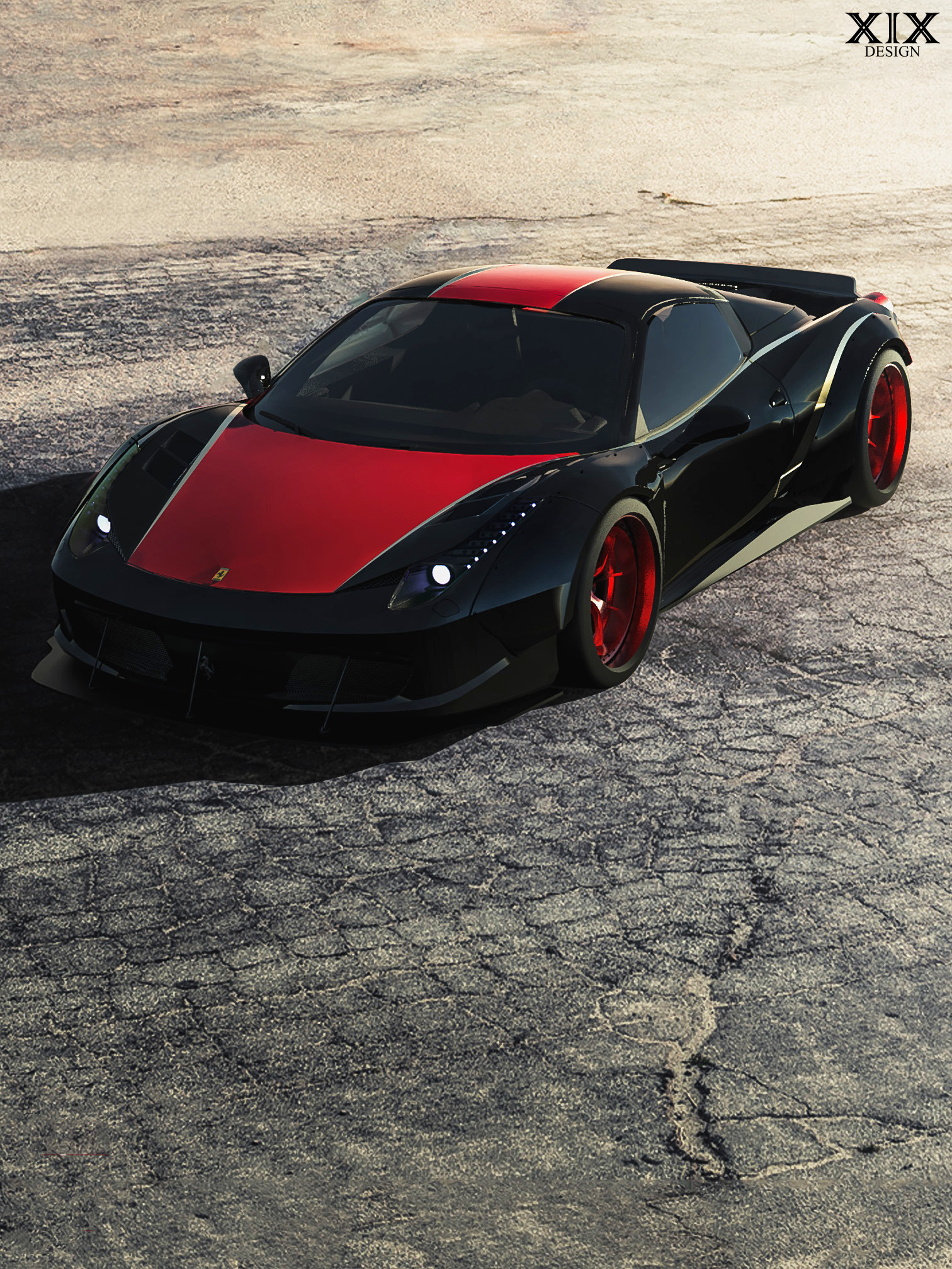 Ferrari 458 Liberty Walk Rc Car SFIDA RC LB☆WORKS 458 BODY KIT 新品未