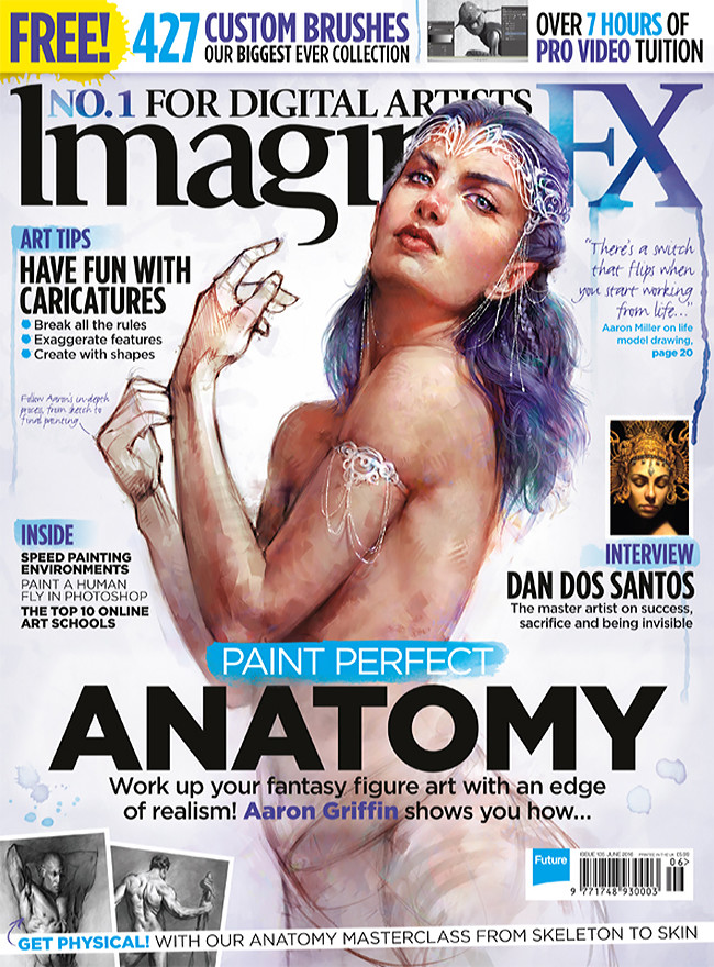 Artstation Imagine Fx Cover 135 Aaron Griffin