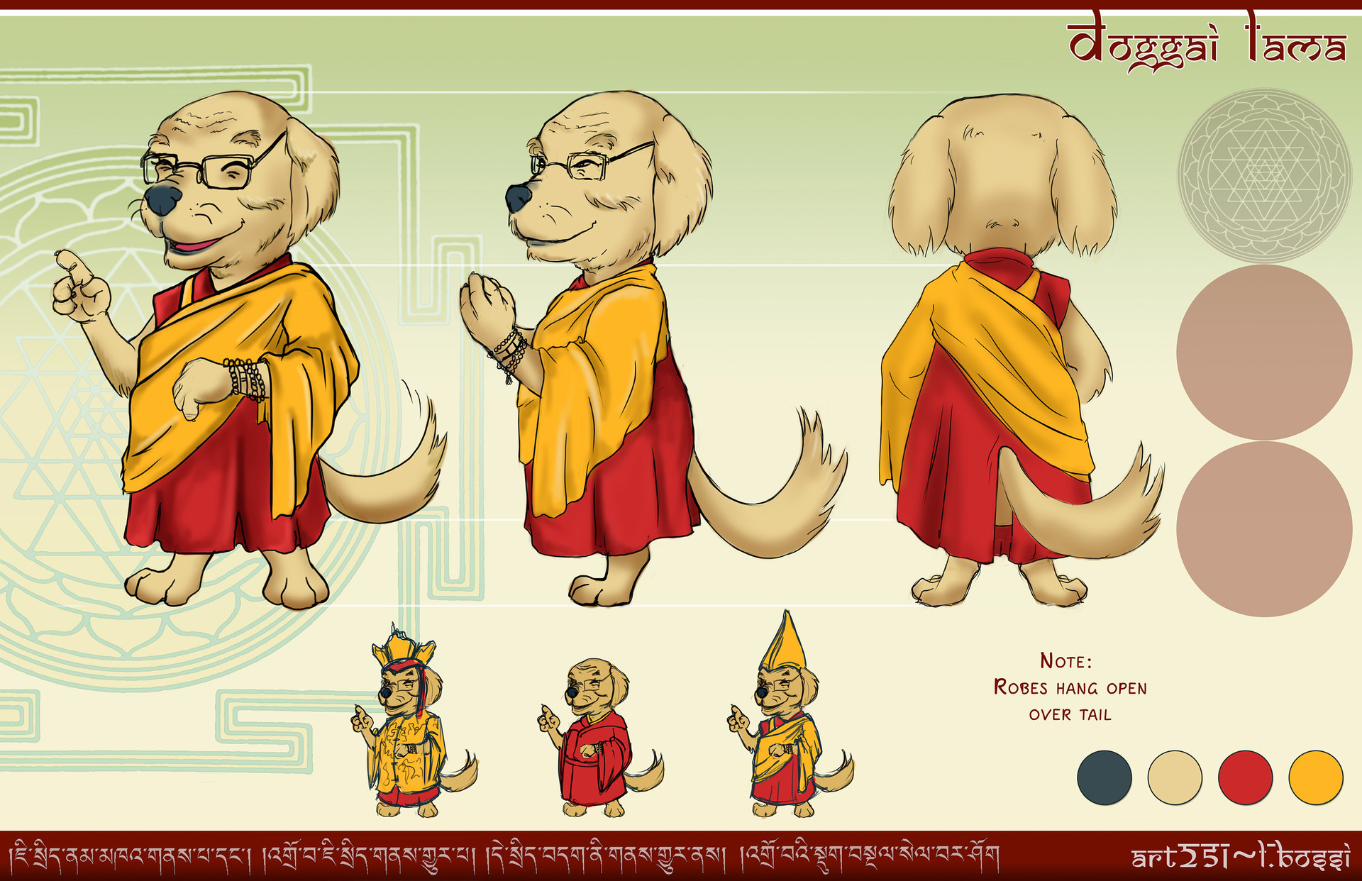 Character Design: Doggai Lama