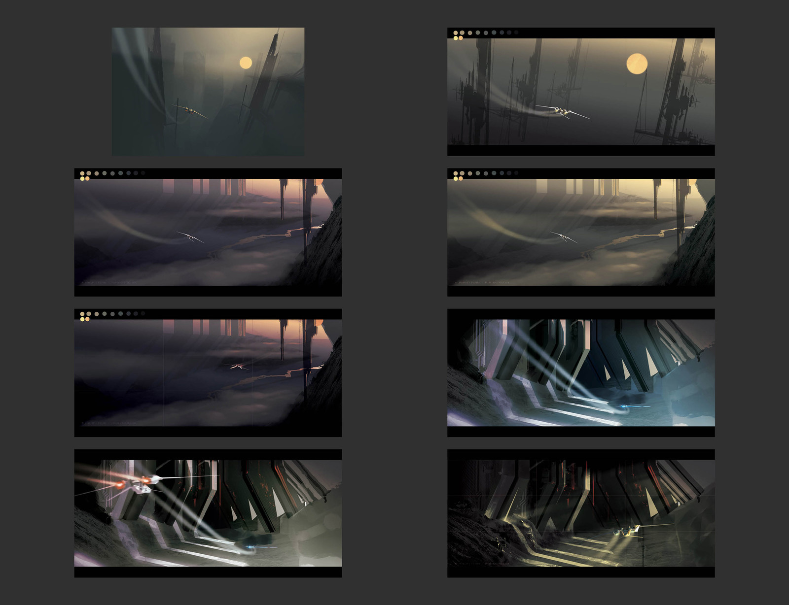 environment block-outs