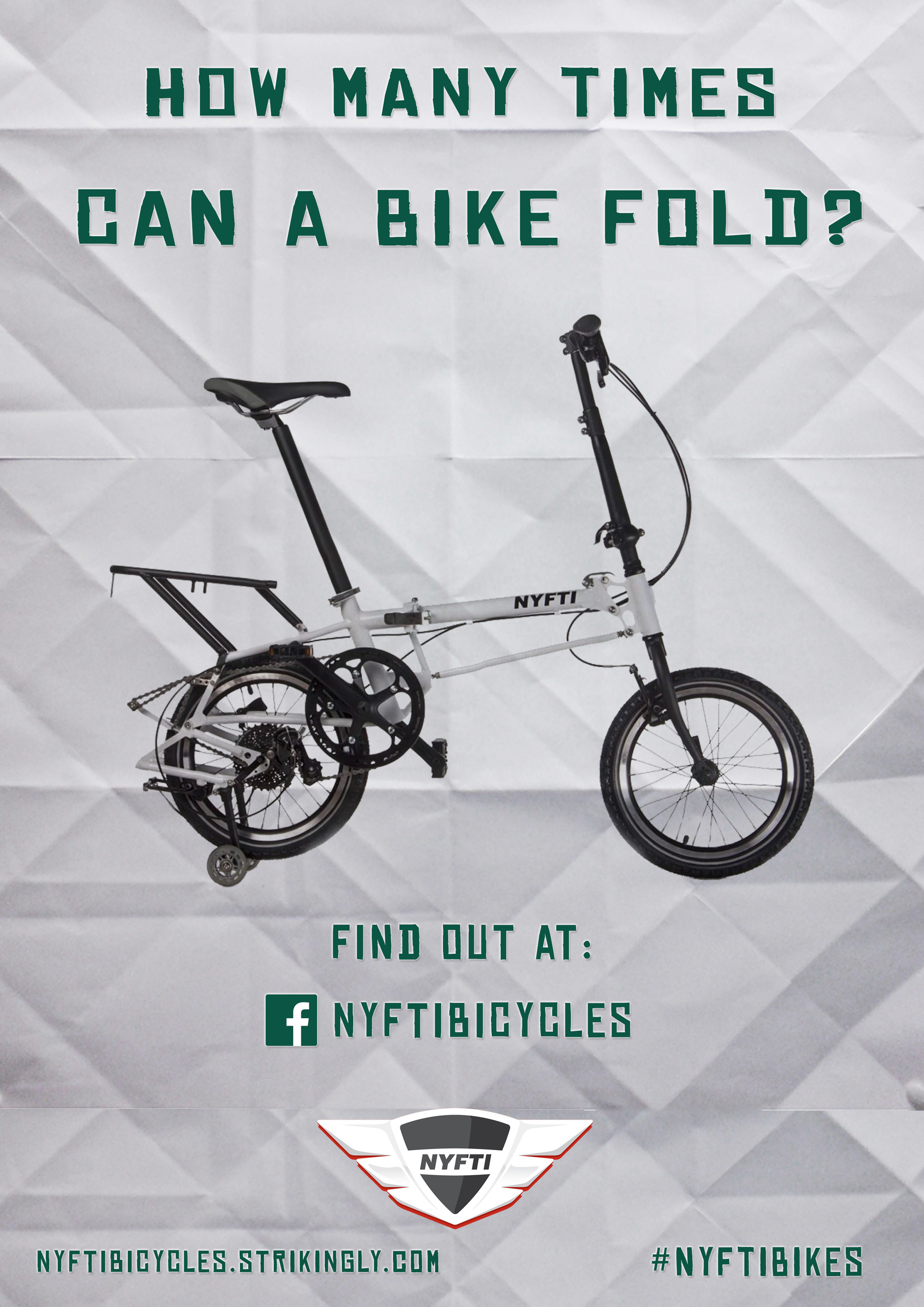 Artstation Folding Bike Mockup Poster Jack Llorin