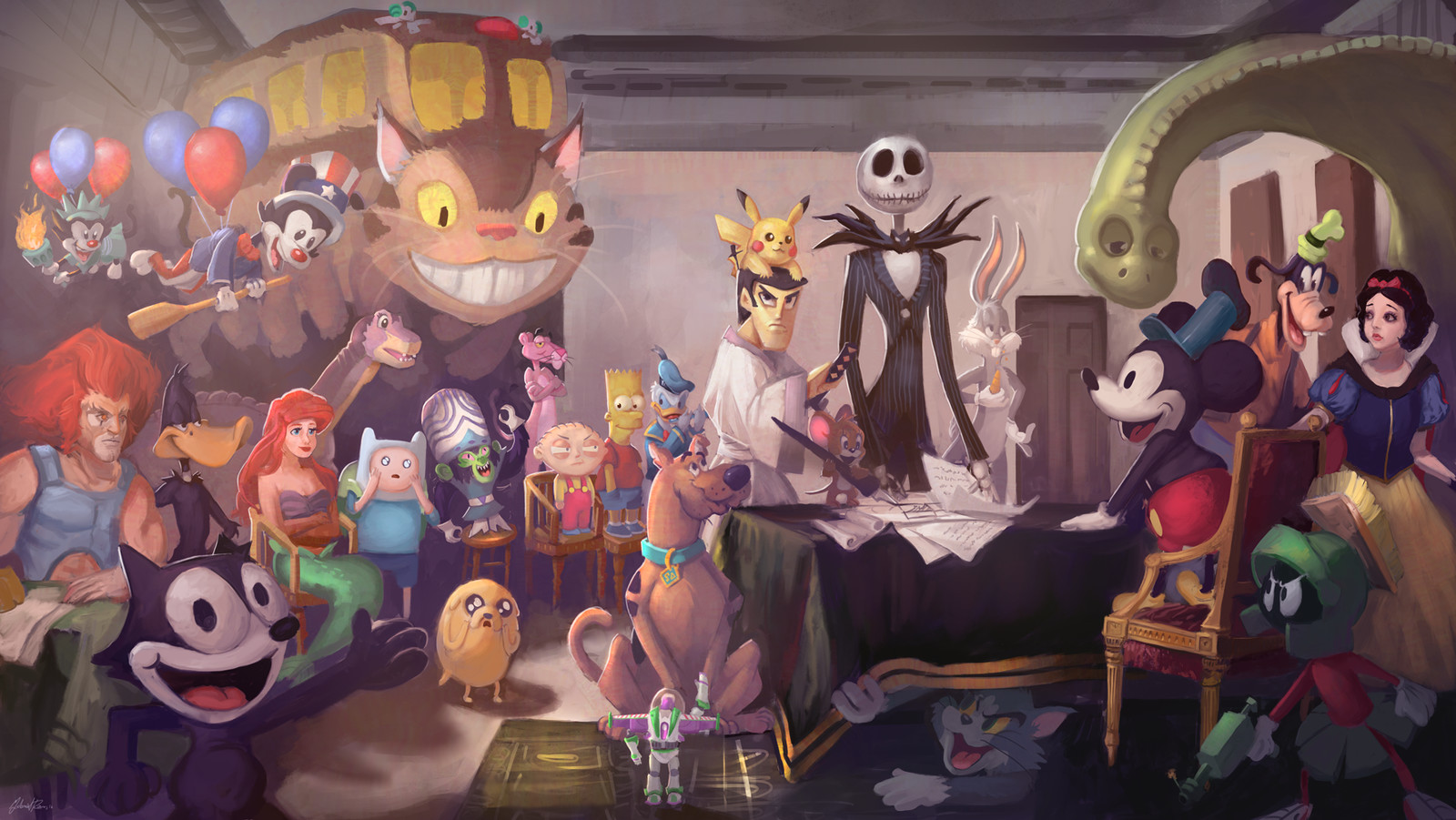Artstation The History Of Animation Gabriel Ramos