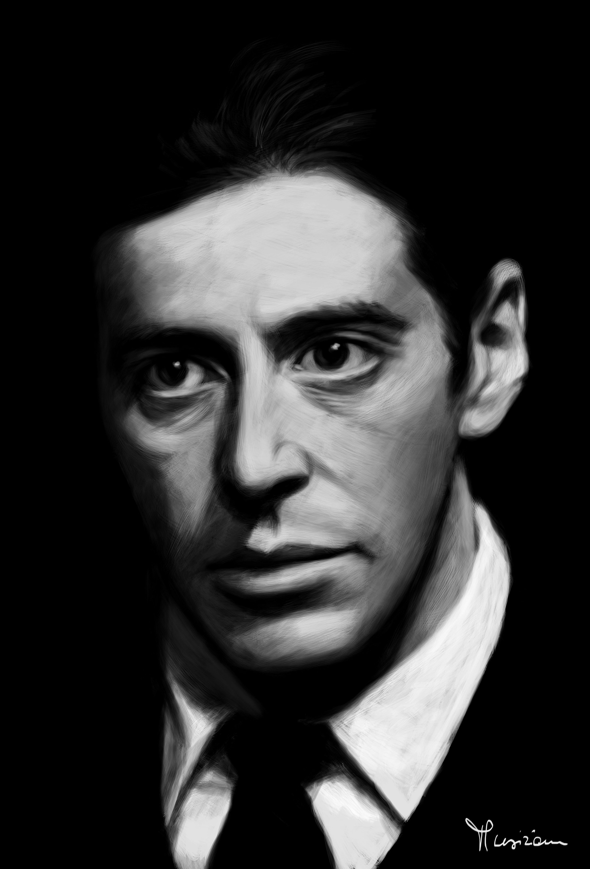 ArtStation - Al Pacino - The Godfather II - Speed painting ...