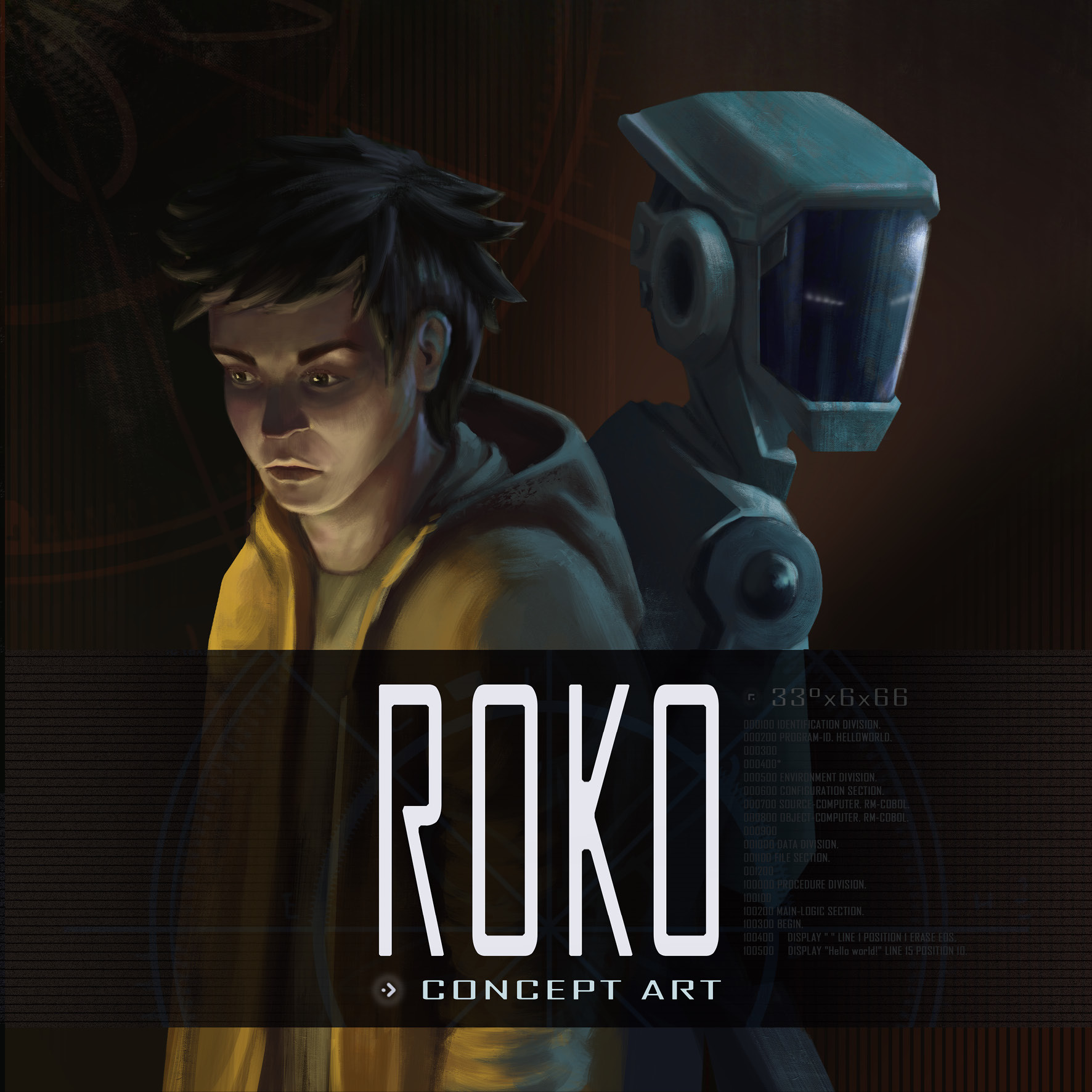 ArtStation - projet concept art ROKO