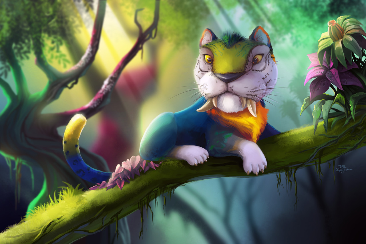 Artstation Chunky The Death Cat Eric Proctor