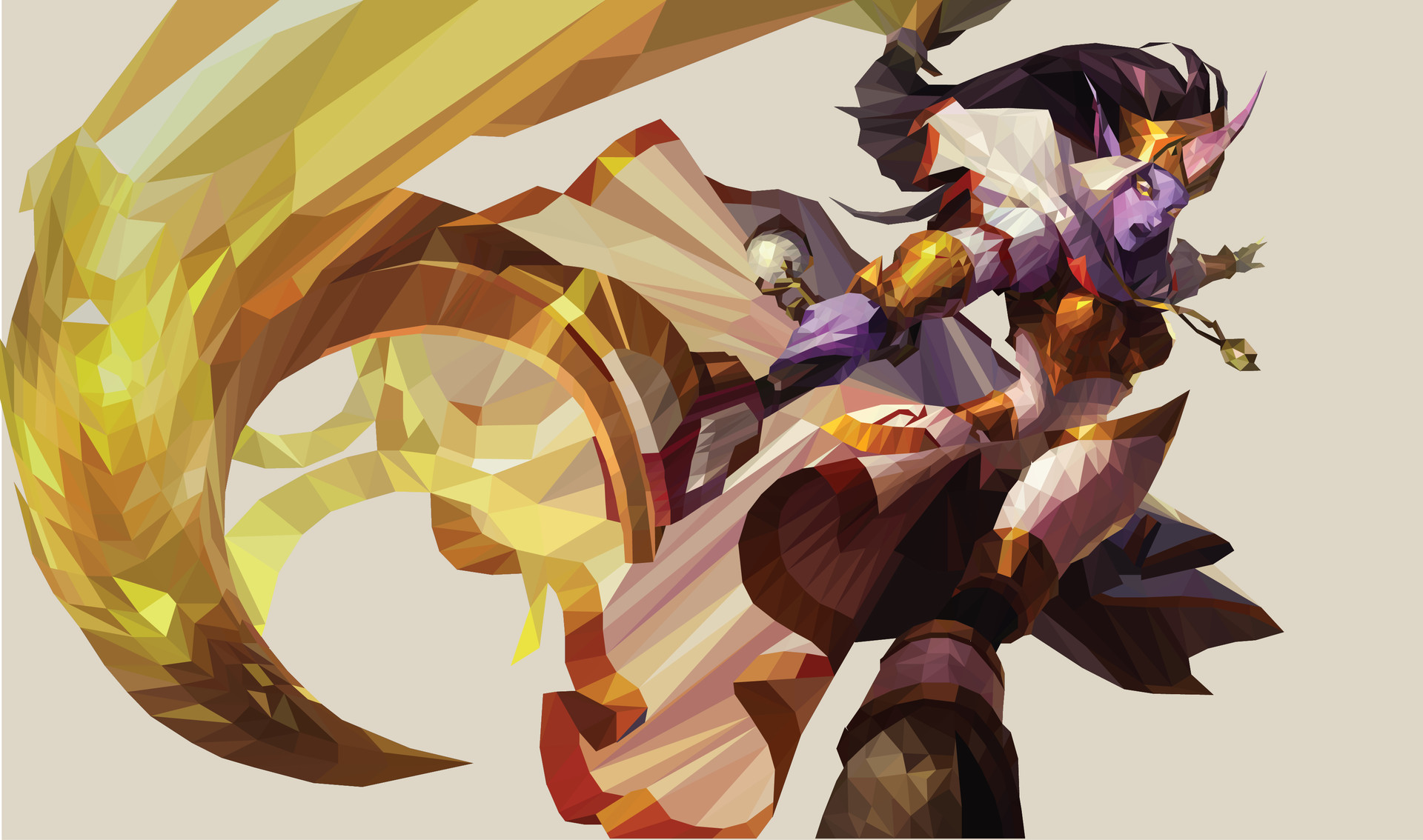 Libni Souza Poly Art Soraka League Of Legends