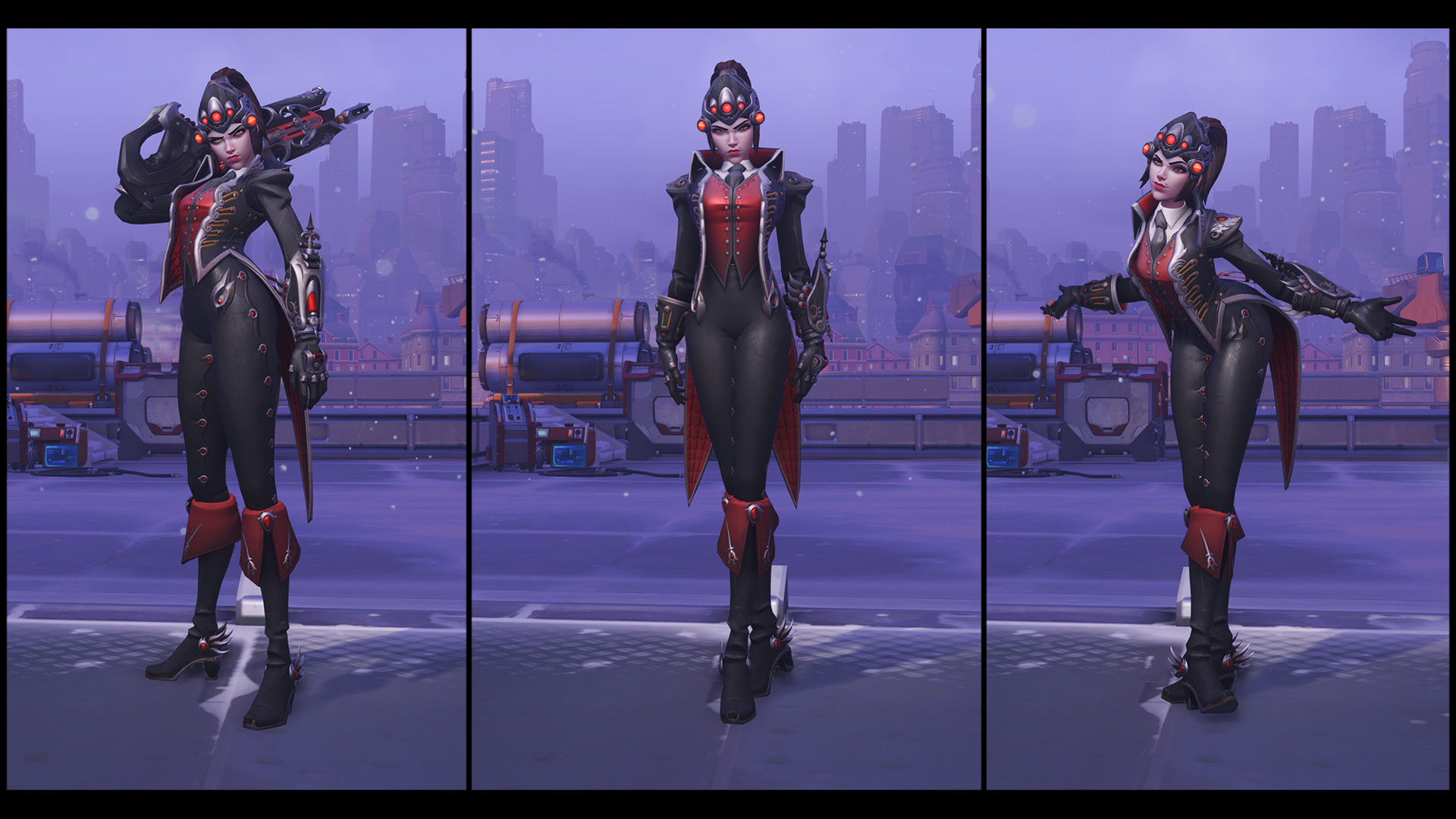 Artstation Overwatch Widowmaker Comptesse Huntress Skins