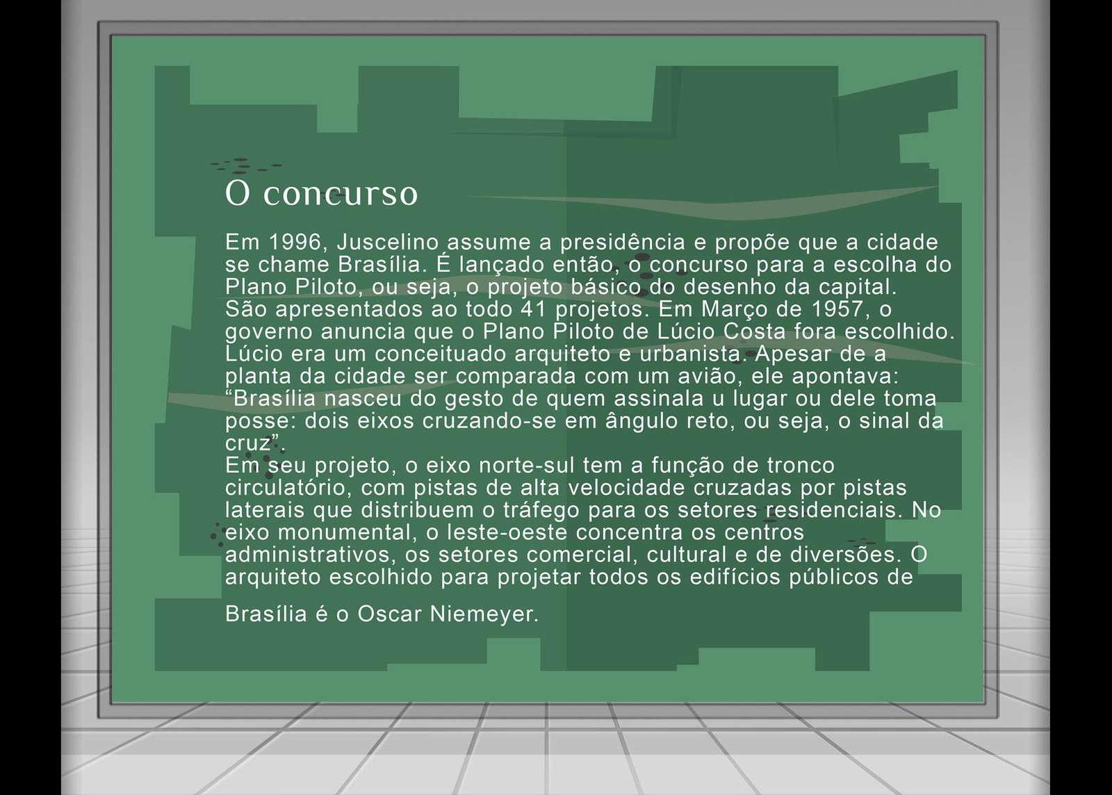 Como Brasília a capital do Brasil foi consebida