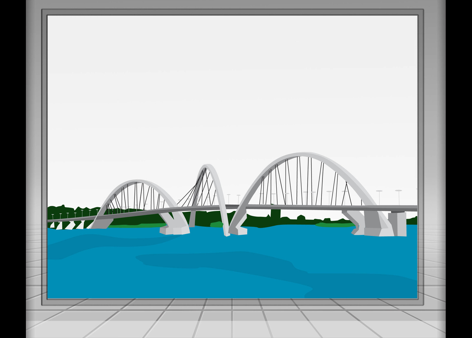 Ilustração, Ponte JK
