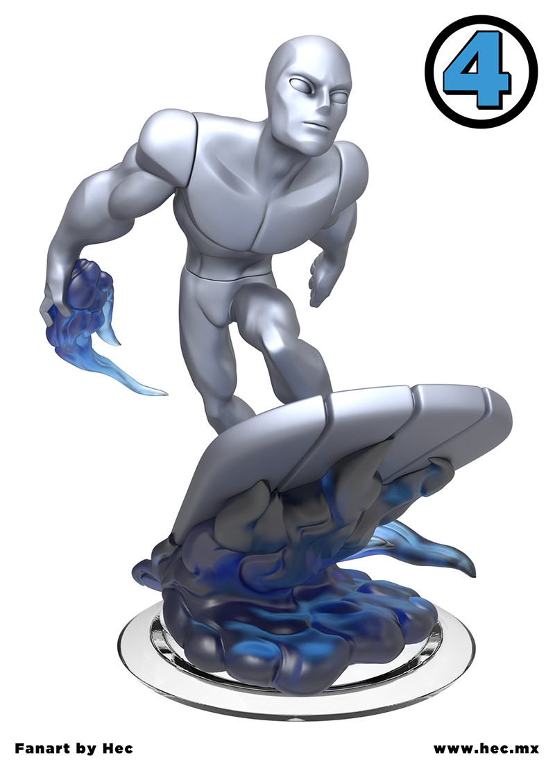 ArtStation Silver Surfer Infinity, Hector Moran (HEC)