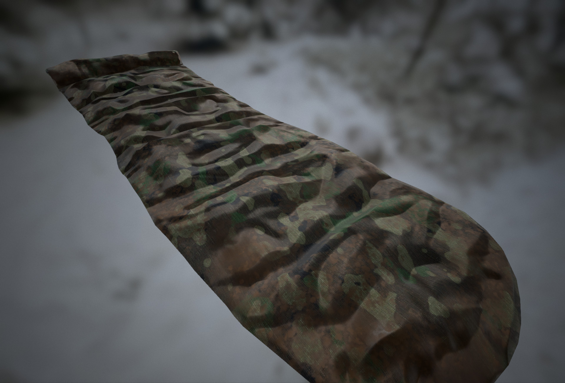 ArtStation - Rag, sleeping bag