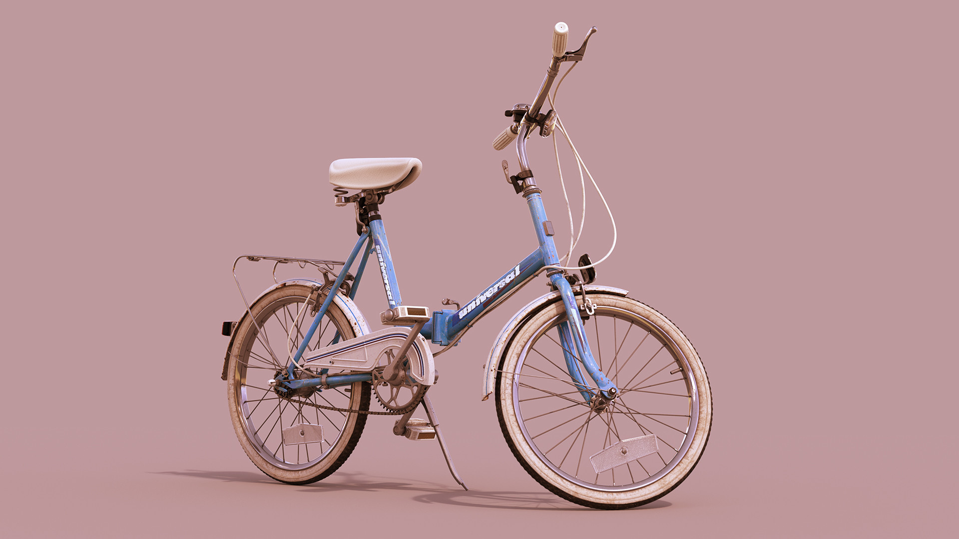 vintage universal folding bike