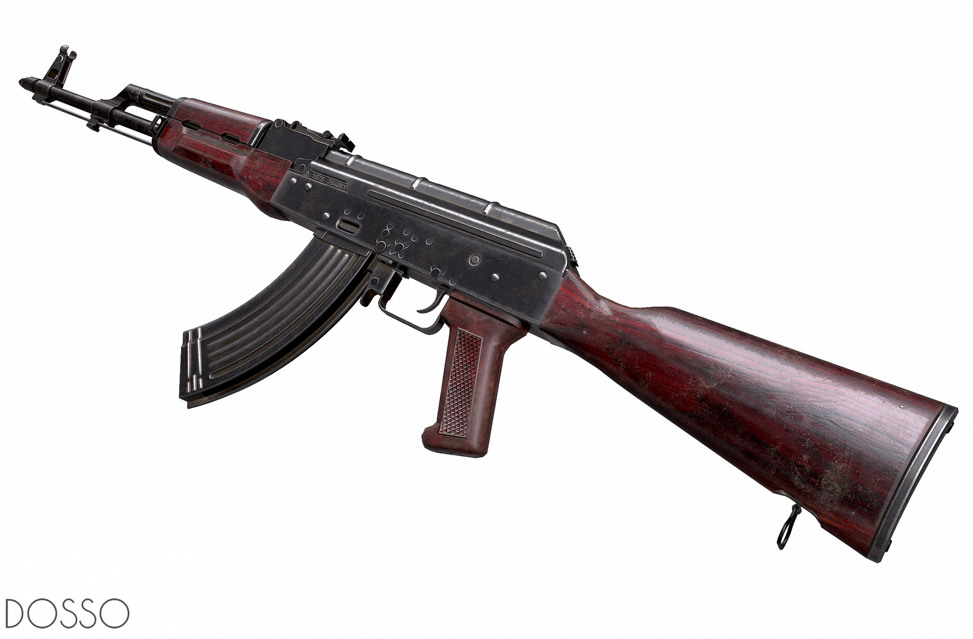 Artstation Akm Assault Rifle Bruno Dosso