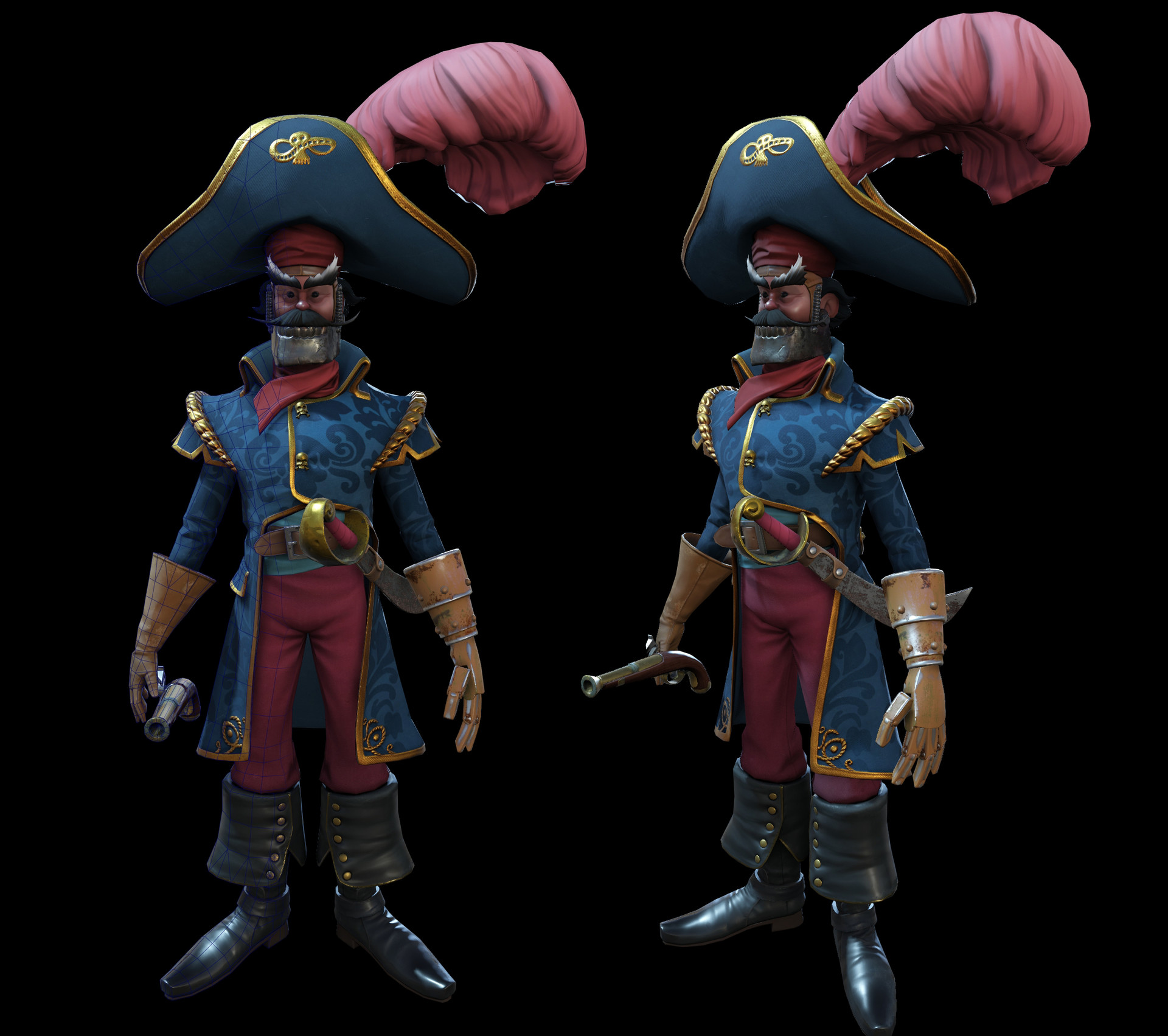 C Wu Planet coaster Character PirateKing