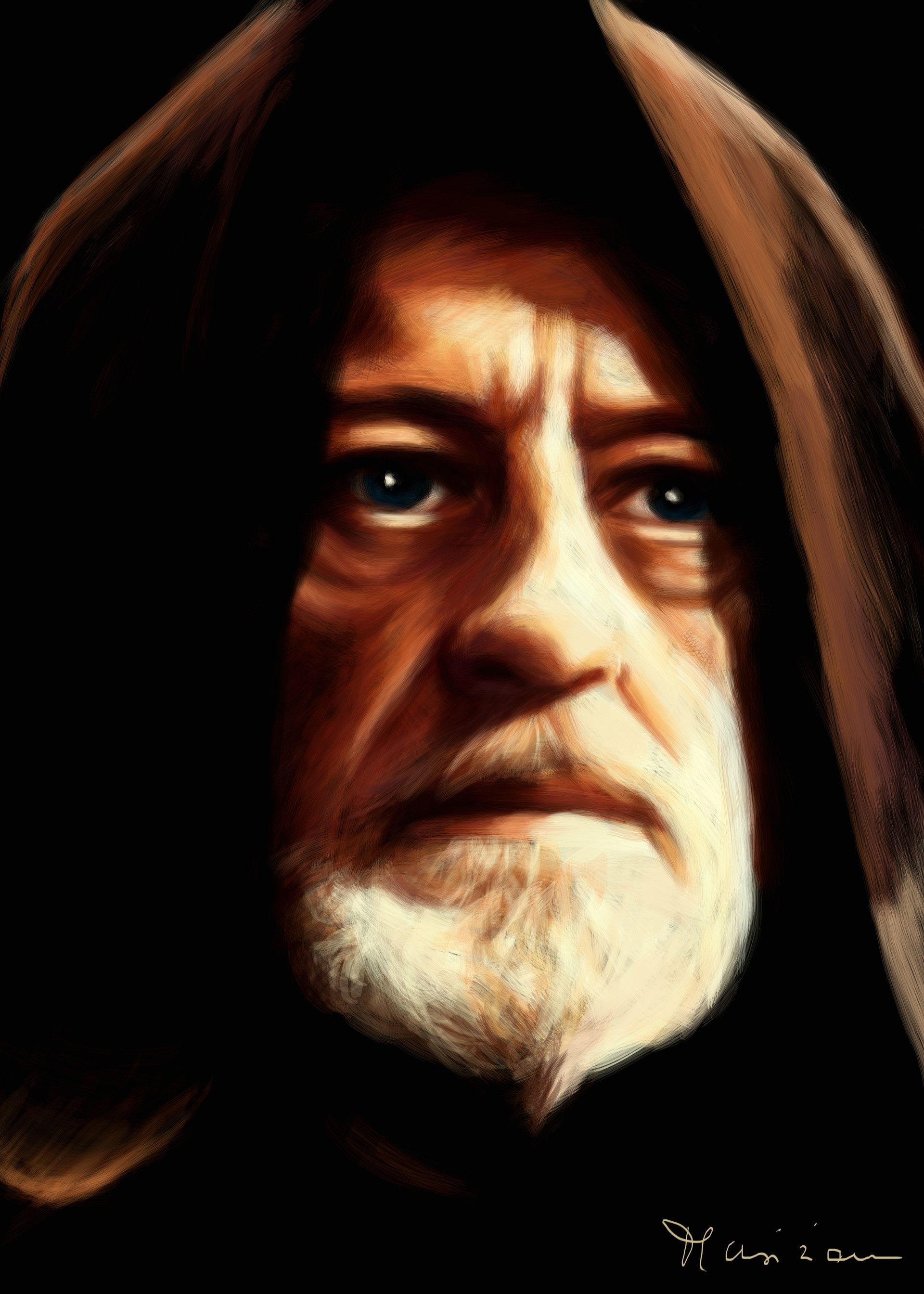 Musiriam Di Trapani Obi Wan Kenobi Speed Painting
