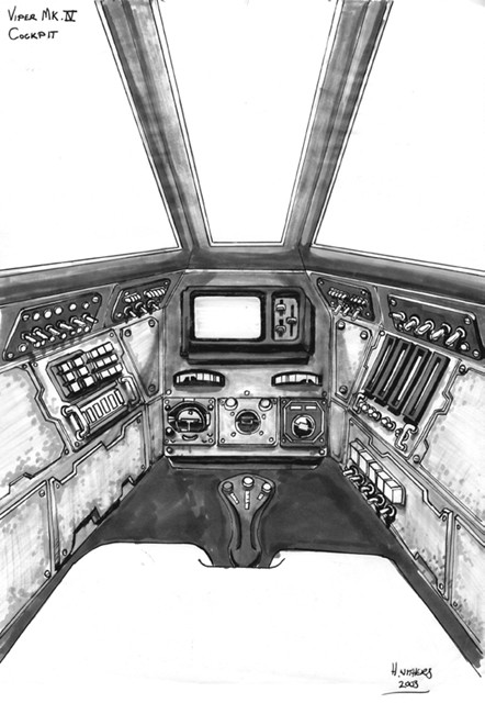 ArtStation - Battlestar Galactica