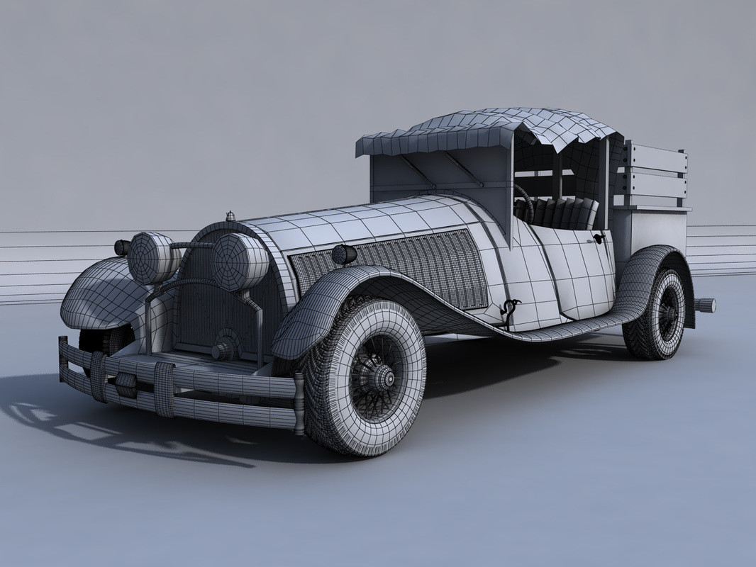 Almost Ford wire render