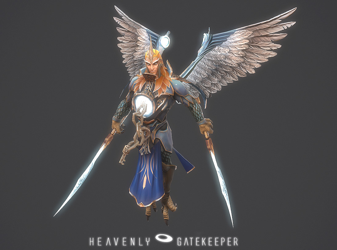 Artstation Dota 2 Skywrath Mage Set Heavenly Gatekeeper
